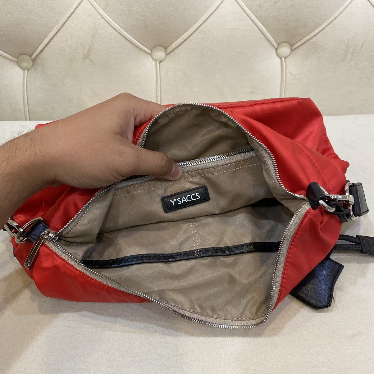 Japanese Brand × Y's × Yohji Yamamoto Y’saccs Yohji Yamamoto Tactical Pocket Crossbody Sling Bag Size ONE SIZE - 9 Thumbnail
