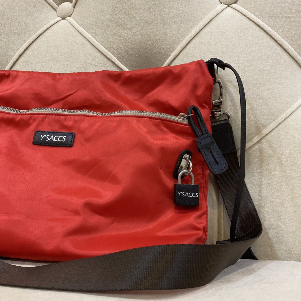 Japanese Brand × Y's × Yohji Yamamoto Y’saccs Yohji Yamamoto Tactical Pocket Crossbody Sling Bag Size ONE SIZE - 4 Thumbnail