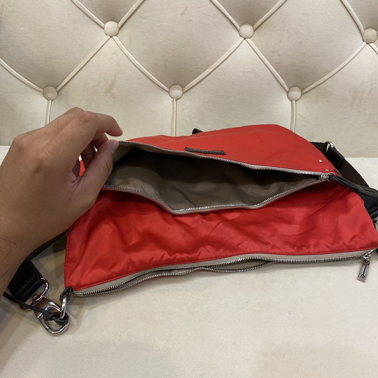 Japanese Brand × Y's × Yohji Yamamoto Y’saccs Yohji Yamamoto Tactical Pocket Crossbody Sling Bag Size ONE SIZE - 6 Thumbnail