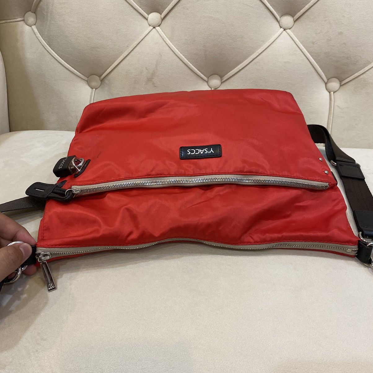 Japanese Brand × Y's × Yohji Yamamoto Y’saccs Yohji Yamamoto Tactical Pocket Crossbody Sling Bag Size ONE SIZE - 5 Thumbnail