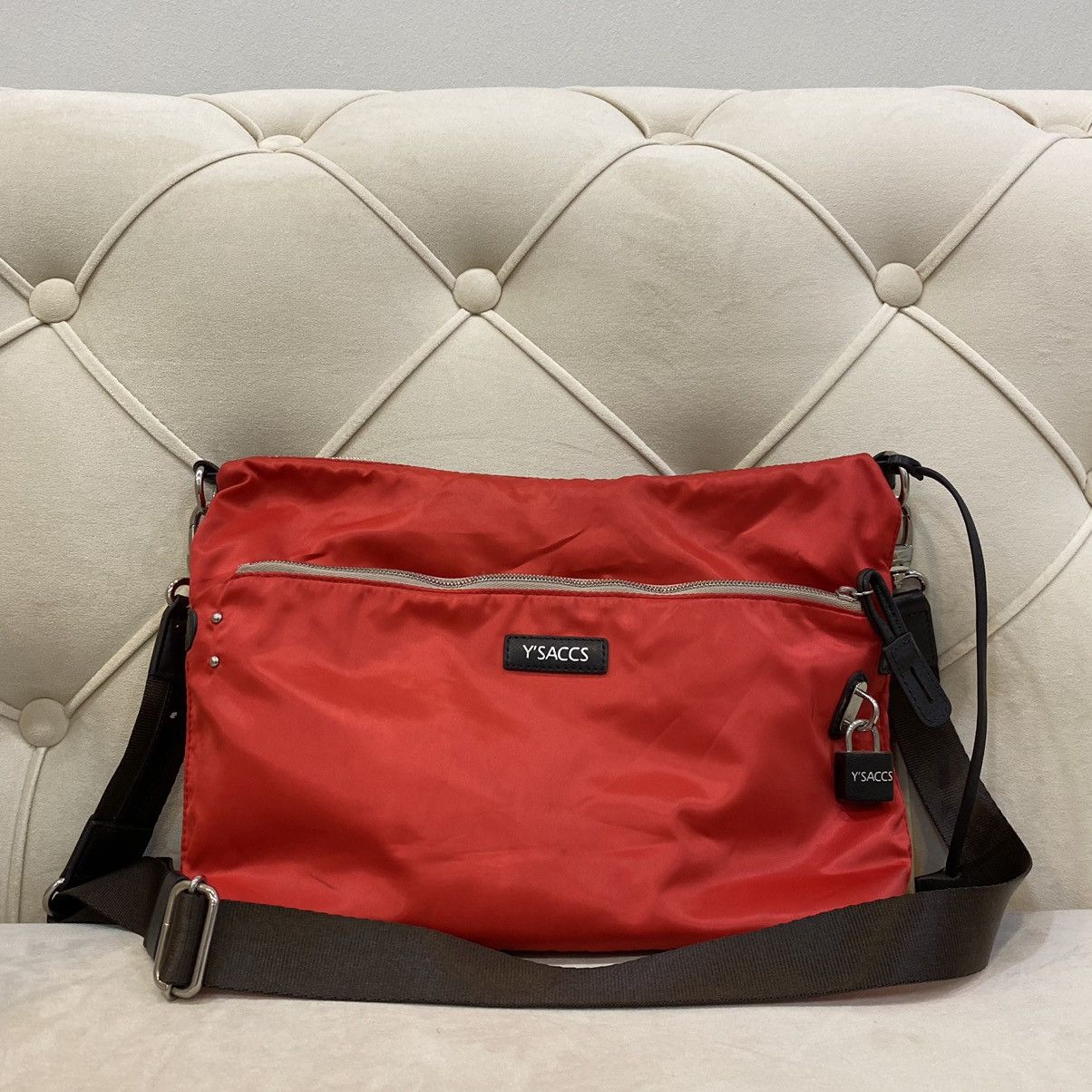 Japanese Brand × Y's × Yohji Yamamoto Y’saccs Yohji Yamamoto Tactical Pocket Crossbody Sling Bag Size ONE SIZE - 2 Thumbnail