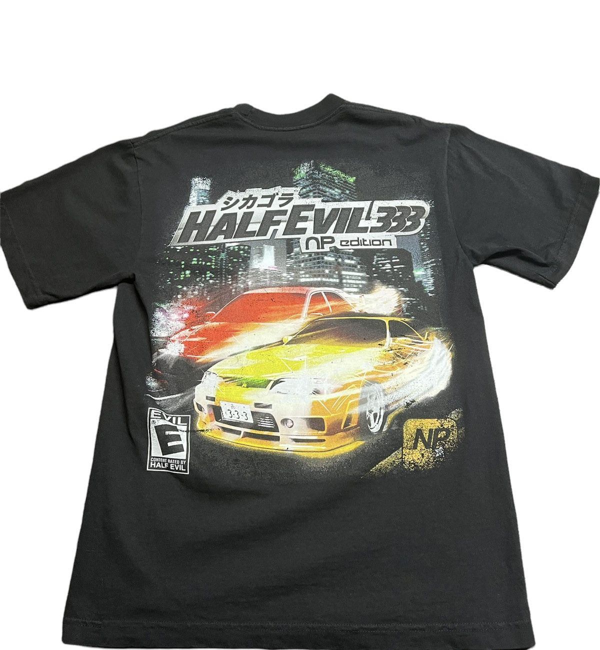 Half Evil Half Evil x Nothing Personal Midnight Club Tee Size US S / EU 44-46 / 1 - 2 Thumbnail