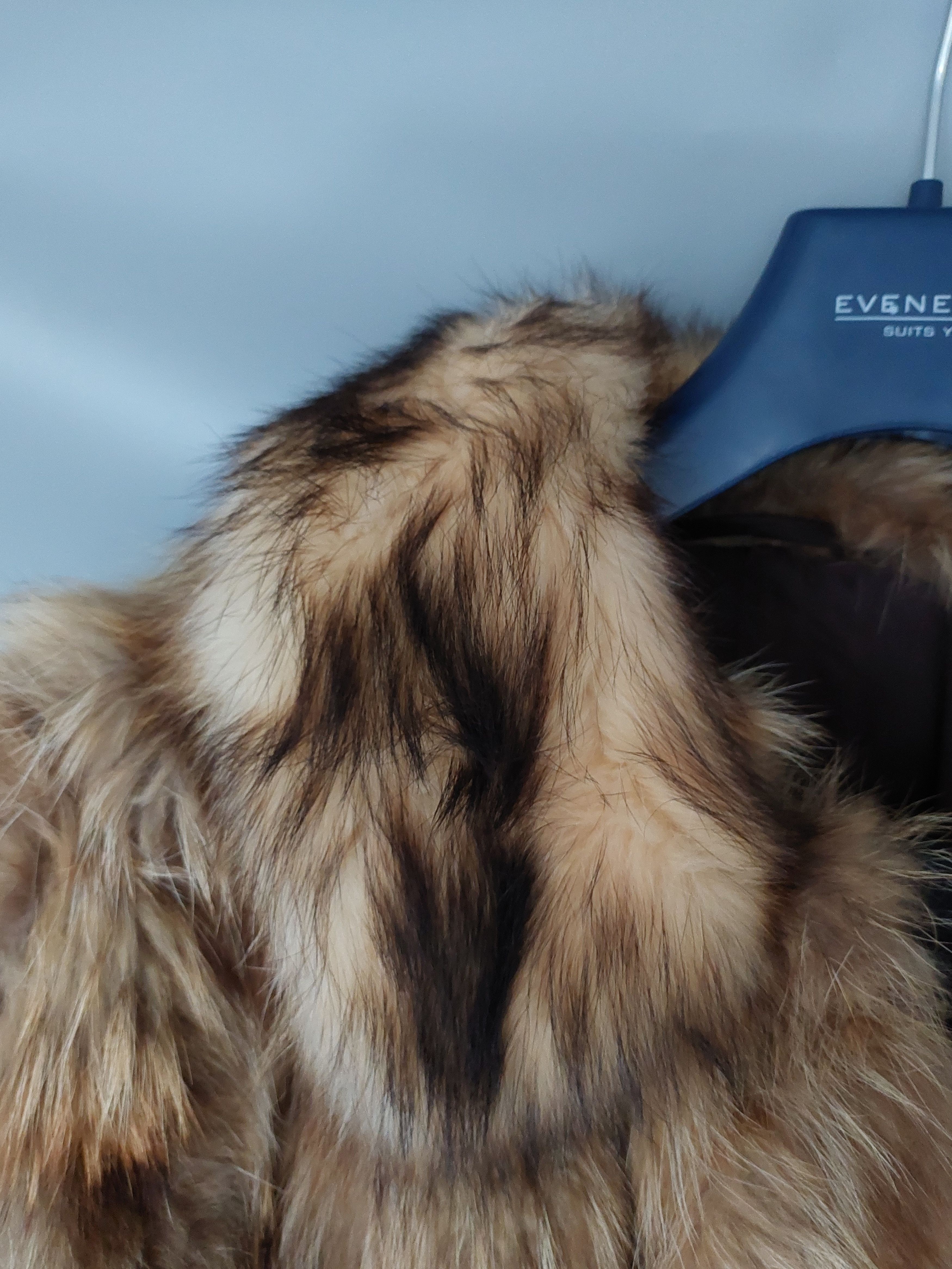 Vintage Russian vintage real raccoon fur coat jacket women size M/L Size L / US 10 / IT 46 - 3 Thumbnail