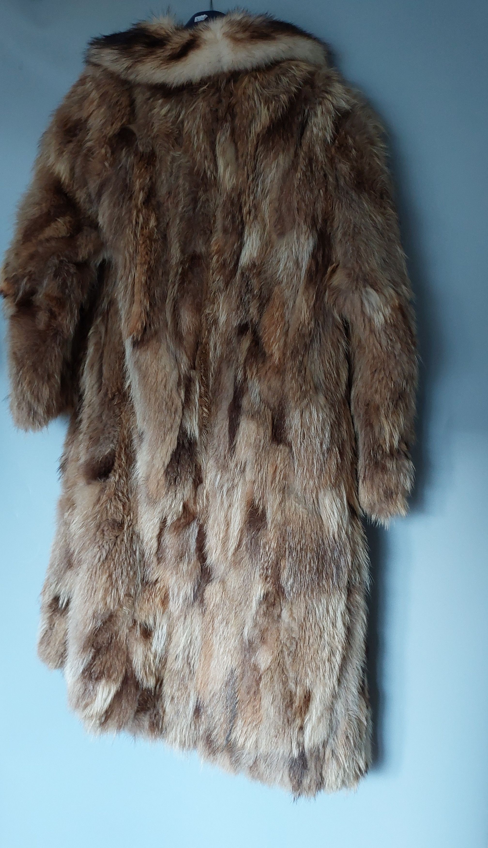 Vintage Russian vintage real raccoon fur coat jacket women size M/L Size L / US 10 / IT 46 - 9 Thumbnail