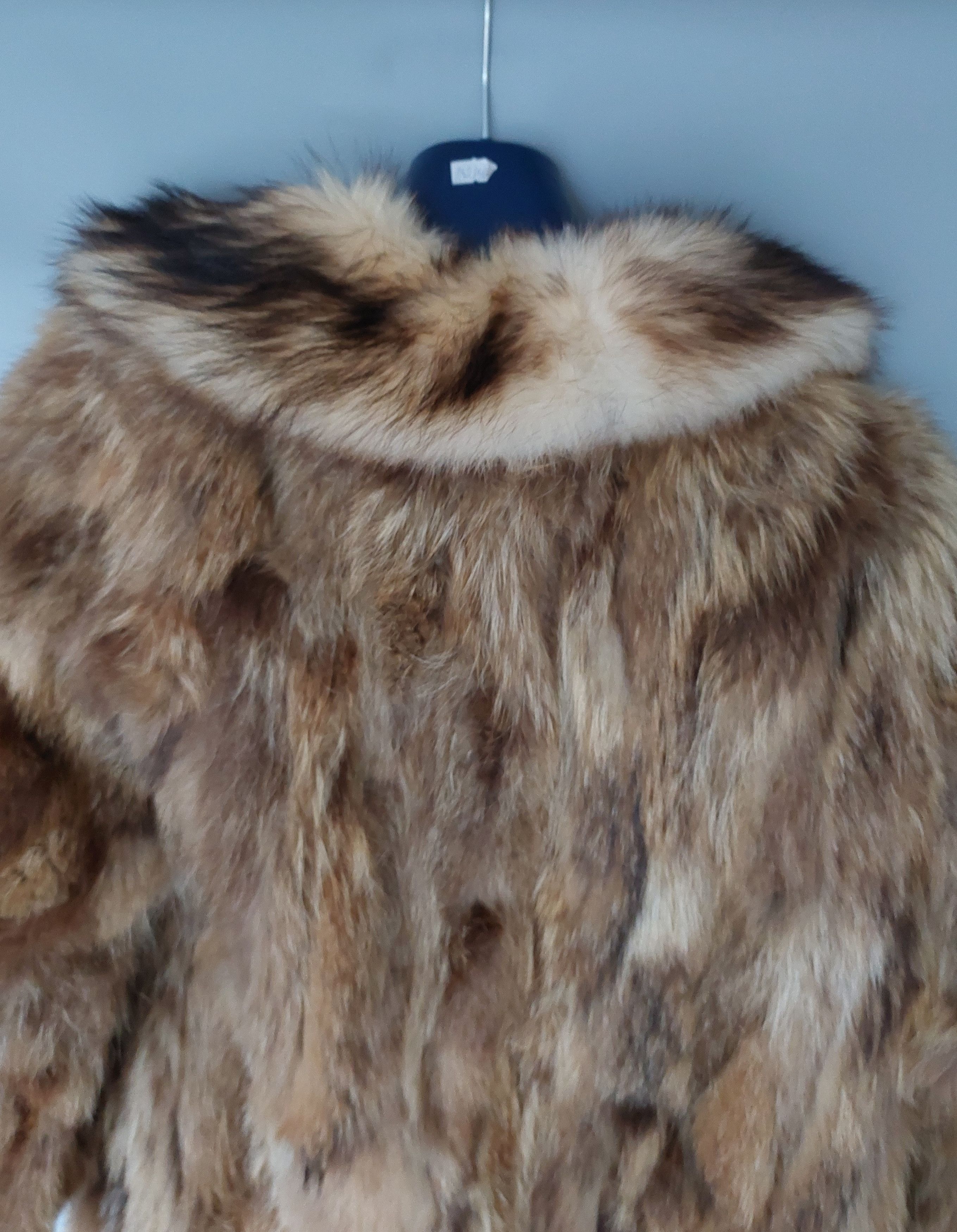 Vintage Russian vintage real raccoon fur coat jacket women size M/L Size L / US 10 / IT 46 - 10 Thumbnail