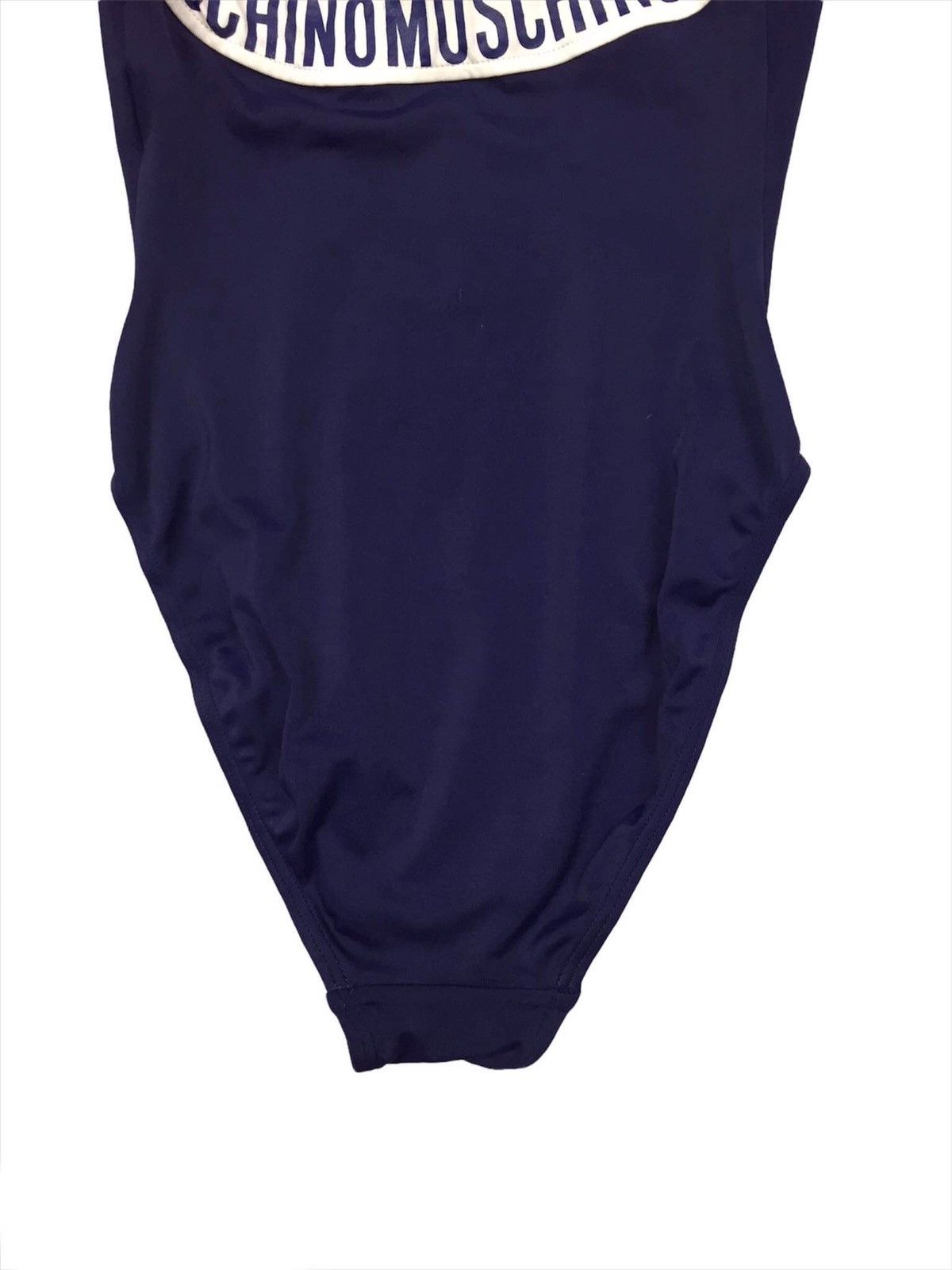 Japanese Brand Moschino Blue Swimsuit Top Bikini Size M / US 6-8 / IT 42-44 - 5 Thumbnail