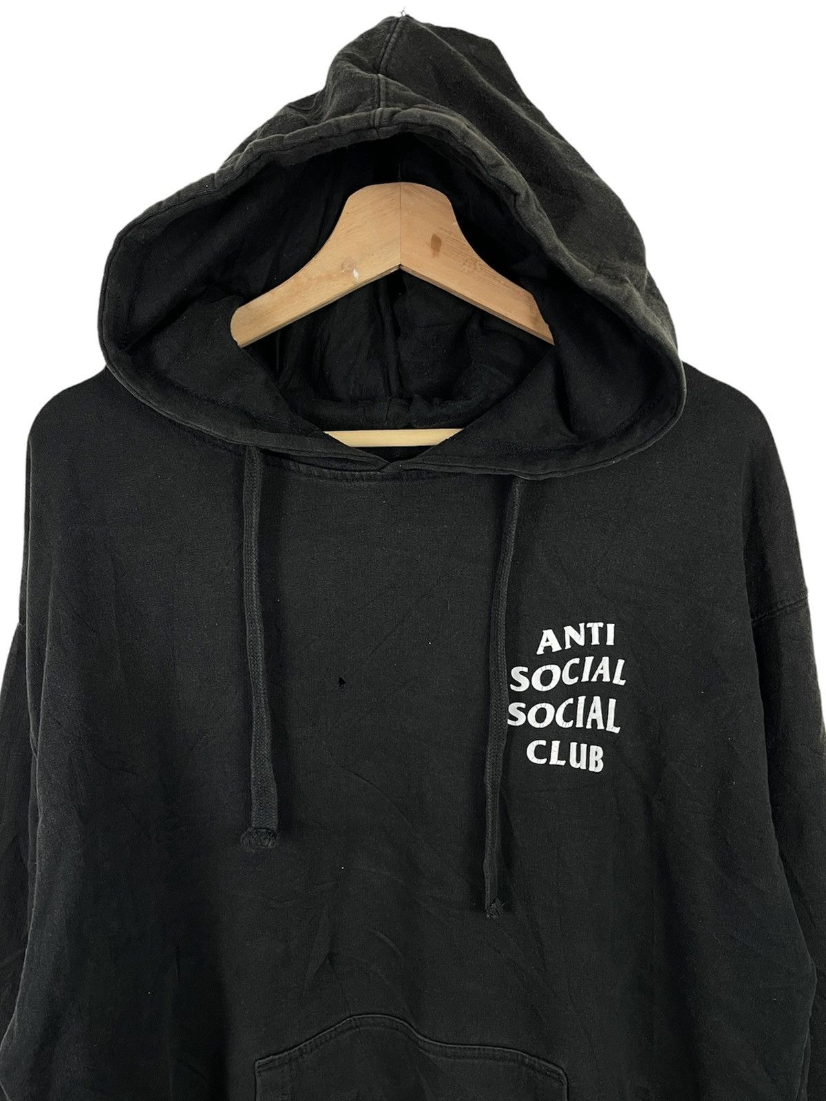 Anti Social Social Club Anti Social Social Club Black Hoodie Size US L / EU 52-54 / 3 - 3 Thumbnail