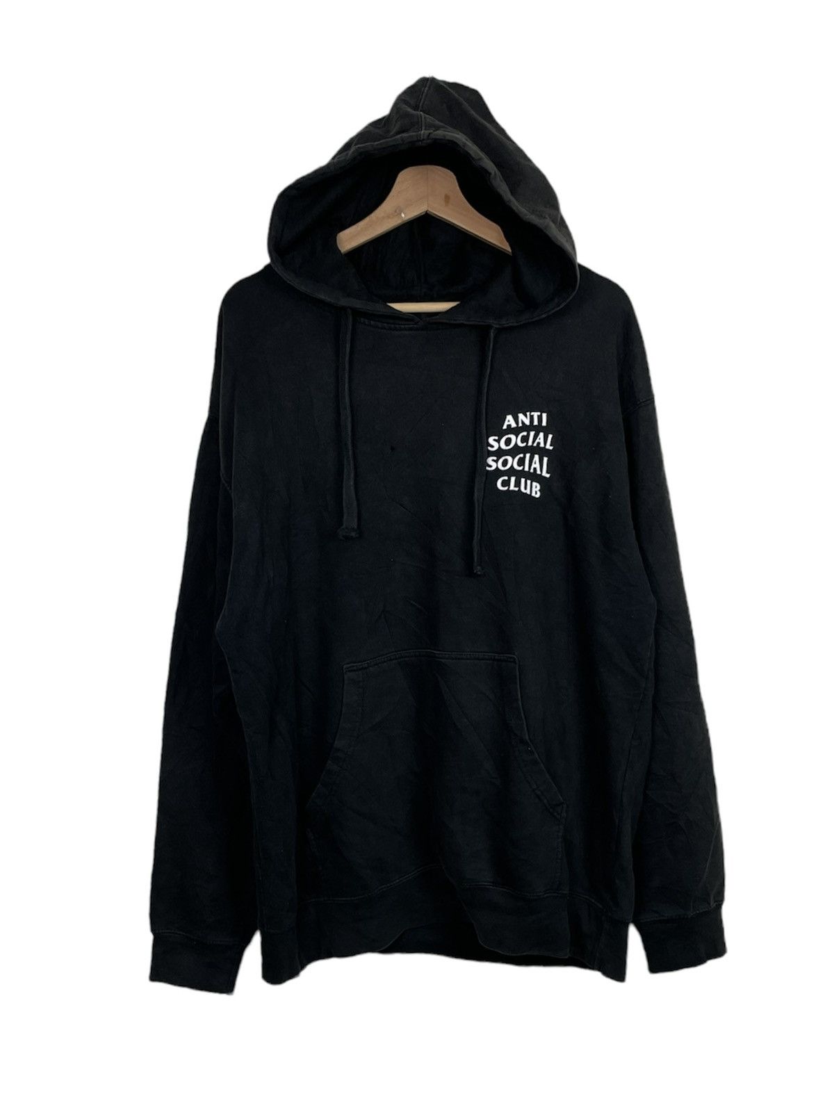 Anti Social Social Club Anti Social Social Club Black Hoodie Size US L / EU 52-54 / 3 - 2 Thumbnail
