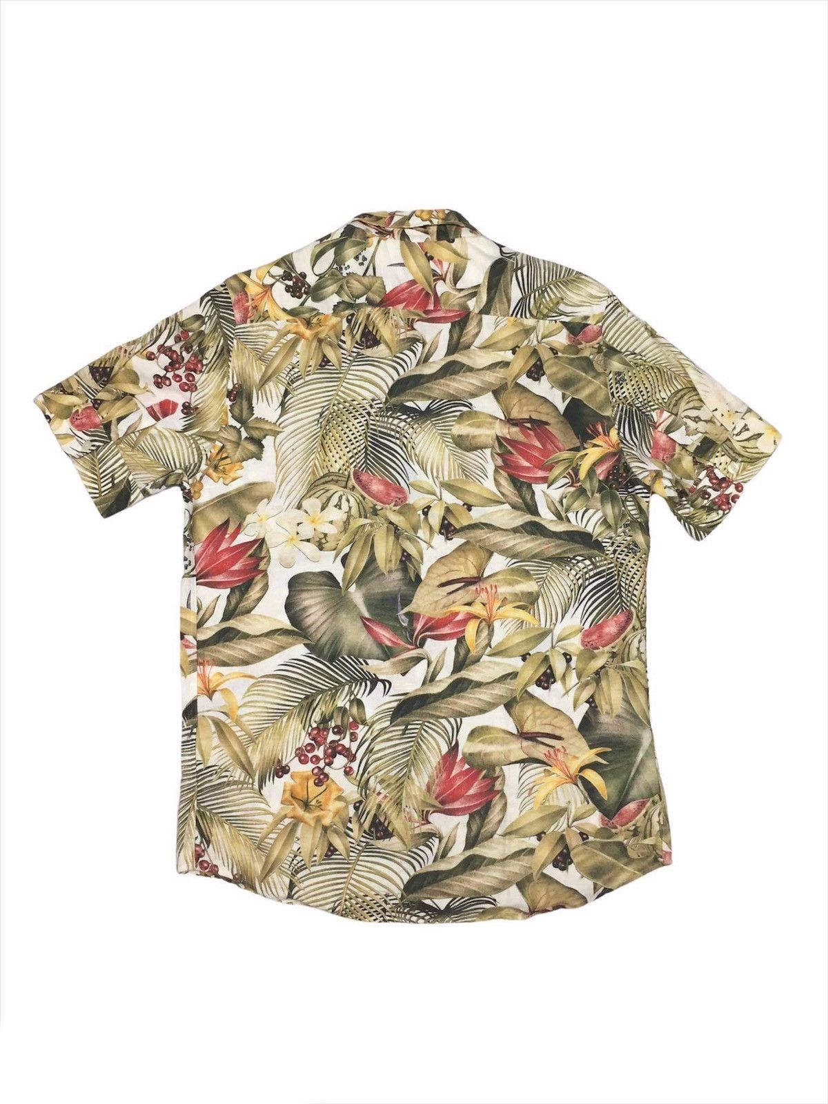 AMI Ami Alexandre Mattiussi Tropical Flora Print Shirt Size US M / EU 48-50 / 2 - 10 Thumbnail