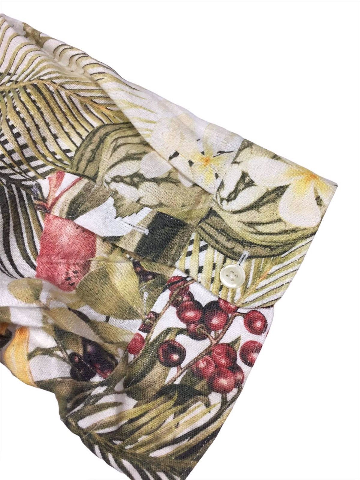 AMI Ami Alexandre Mattiussi Tropical Flora Print Shirt Size US M / EU 48-50 / 2 - 12 Thumbnail