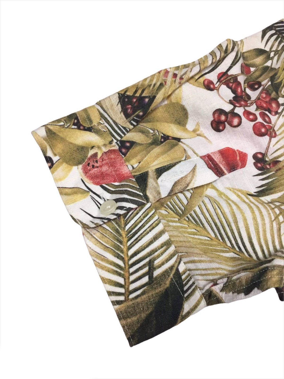 AMI Ami Alexandre Mattiussi Tropical Flora Print Shirt Size US M / EU 48-50 / 2 - 13 Thumbnail