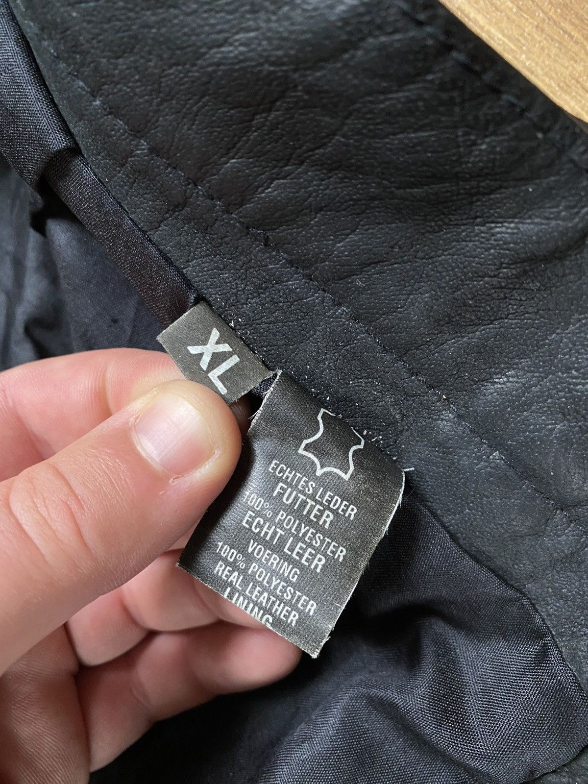 Genuine Leather Vintage Leather Pants Motorcycle Trousers Y2K Belstaff Size US 32 / EU 48 - 9 Thumbnail