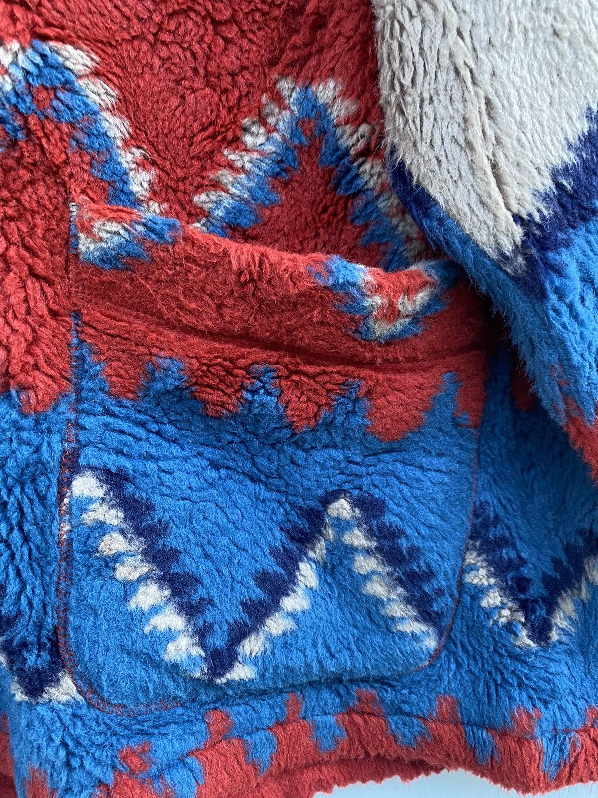Polo Ralph Lauren GORPCORE RALPH LAUREN NAVAJO DESIGN SHERPA JACKET Size US M / EU 48-50 / 2 - 6 Thumbnail