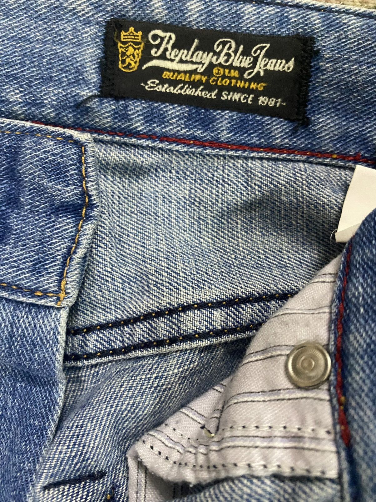 Replay 💥Replay Patches Denim Size US 29 - 8 Thumbnail