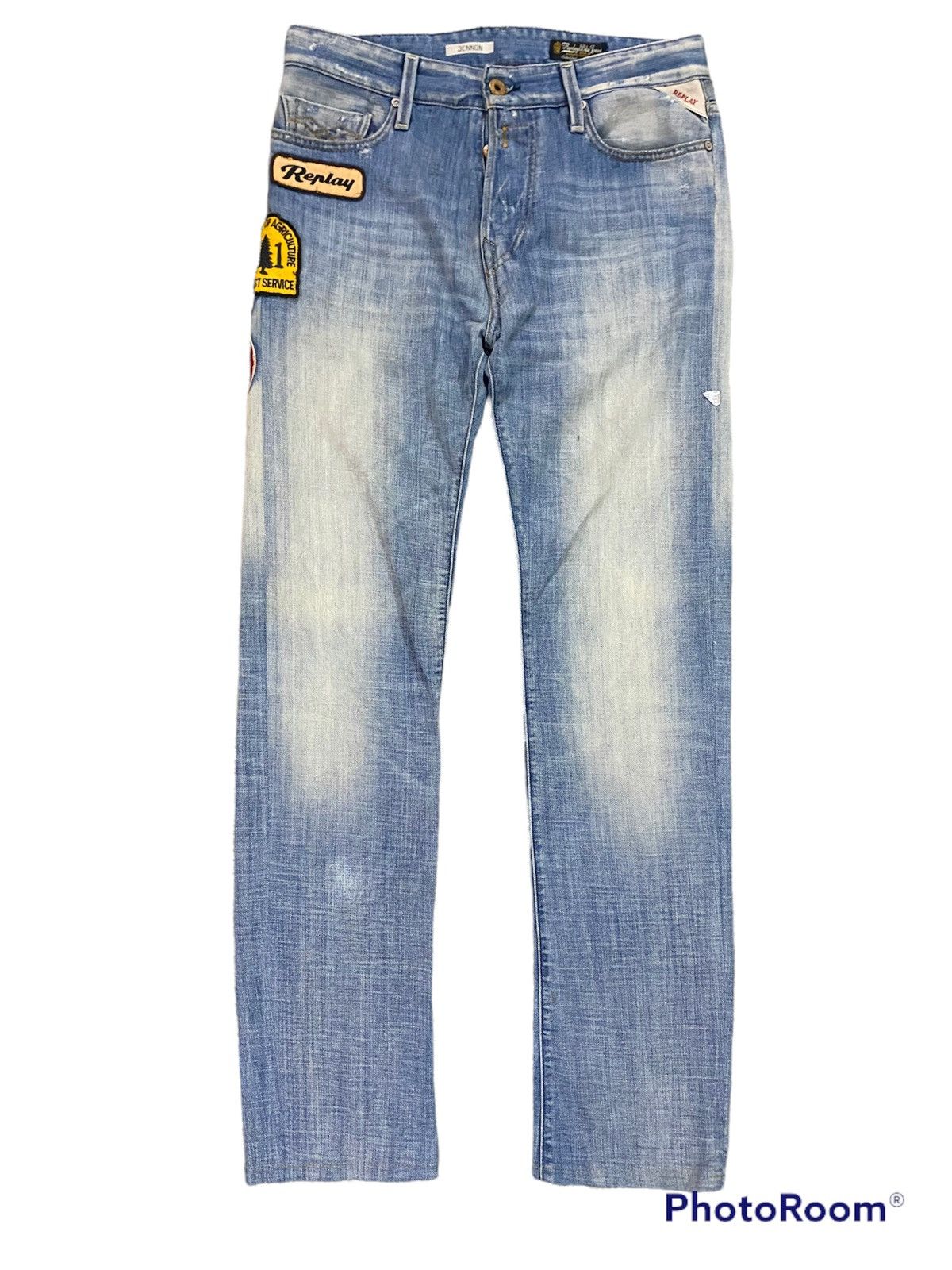 Replay 💥Replay Patches Denim Size US 29 - 3 Thumbnail