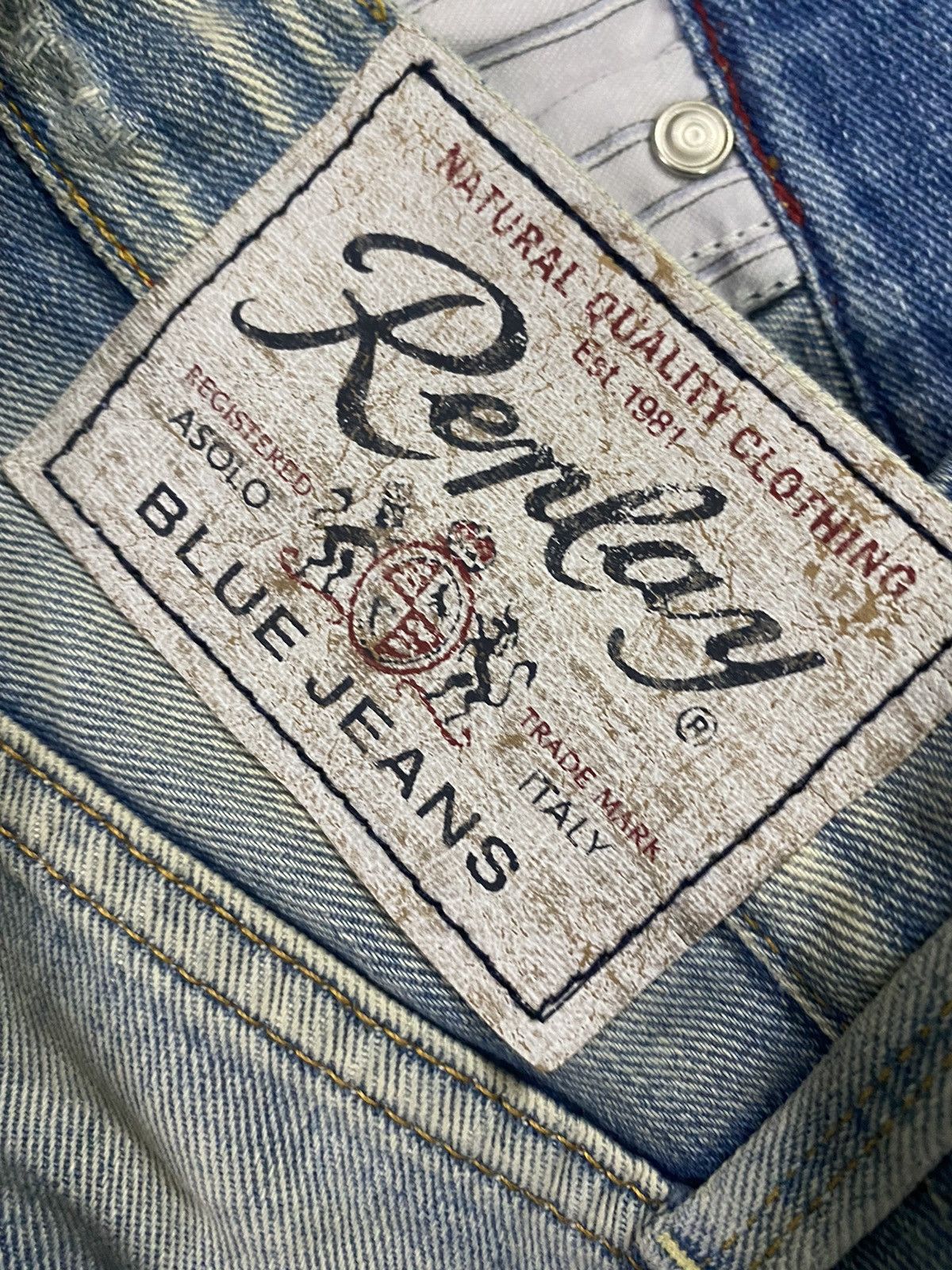 Replay 💥Replay Patches Denim Size US 29 - 10 Thumbnail
