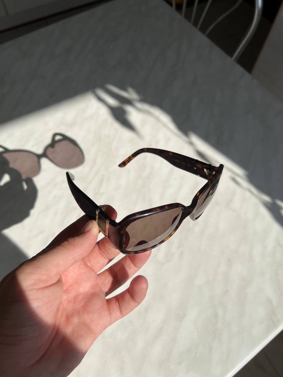 Max Mara × Vintage Max Mara vintage sunglasses brown frame mask Italy Size ONE SIZE - 11 Thumbnail