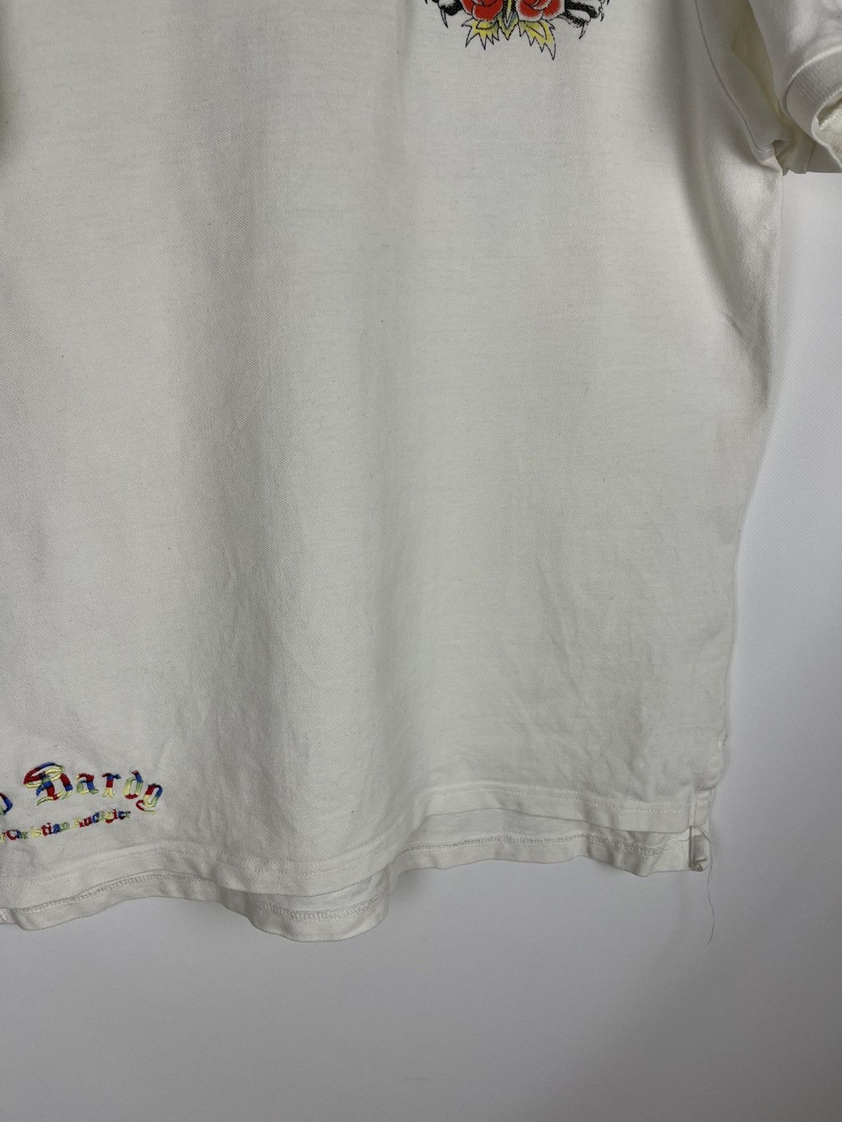 Christian Audigier Ed Hardy by Christian Audigier big logo polo tee shirt Size US XL / EU 56 / 4 - 6 Thumbnail
