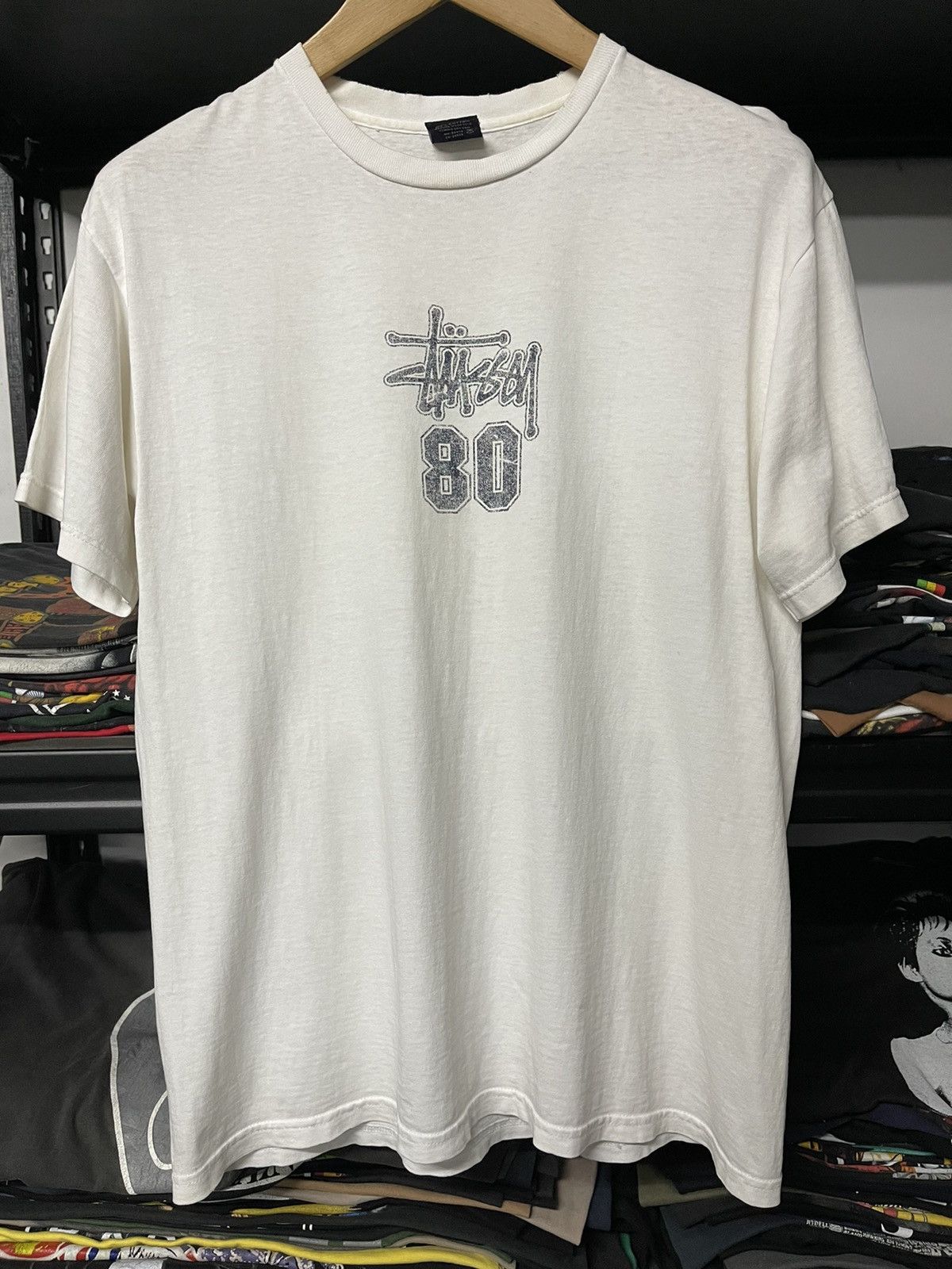 Stussy × Vintage Vintage Stussy 80 Faded Tees Size US L / EU 52-54 / 3 - 1 Thumbnail