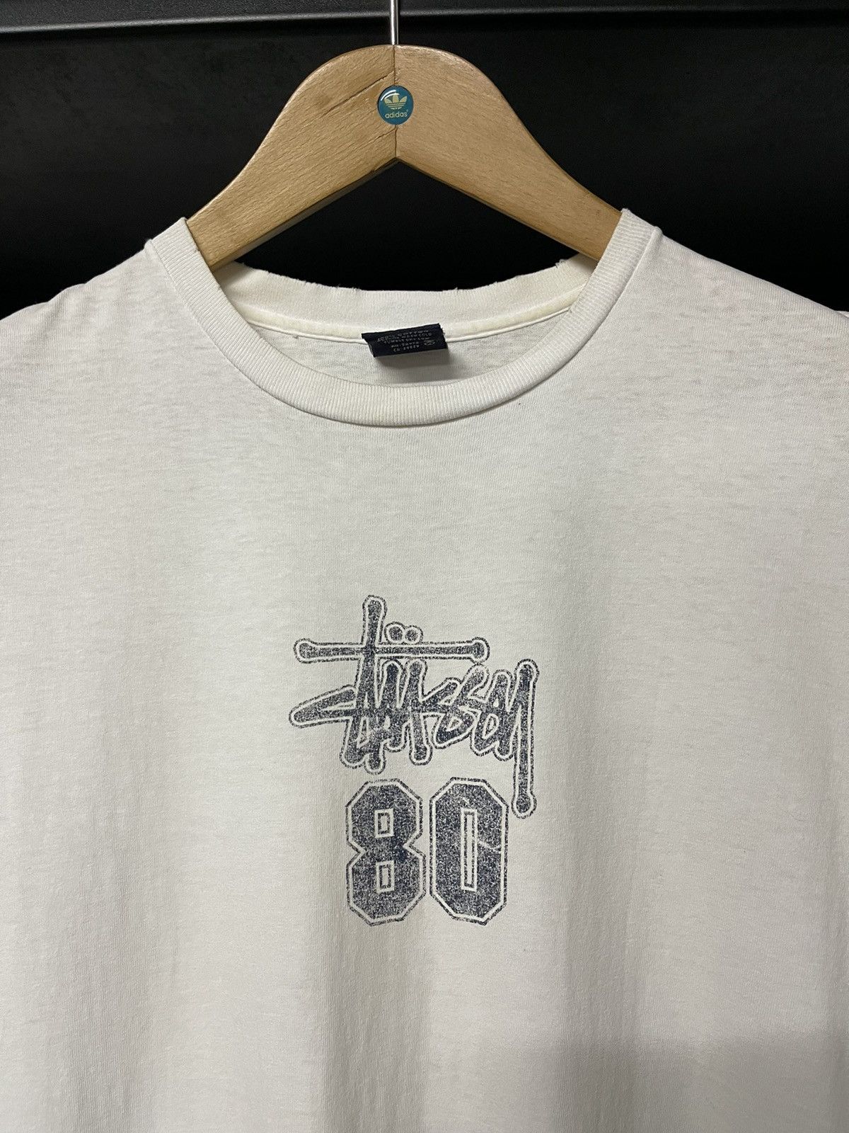 Stussy × Vintage Vintage Stussy 80 Faded Tees Size US L / EU 52-54 / 3 - 2 Thumbnail