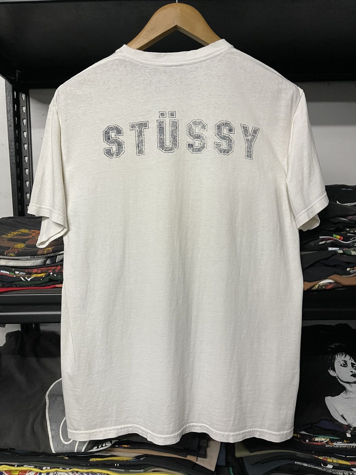 Stussy × Vintage Vintage Stussy 80 Faded Tees Size US L / EU 52-54 / 3 - 7 Thumbnail