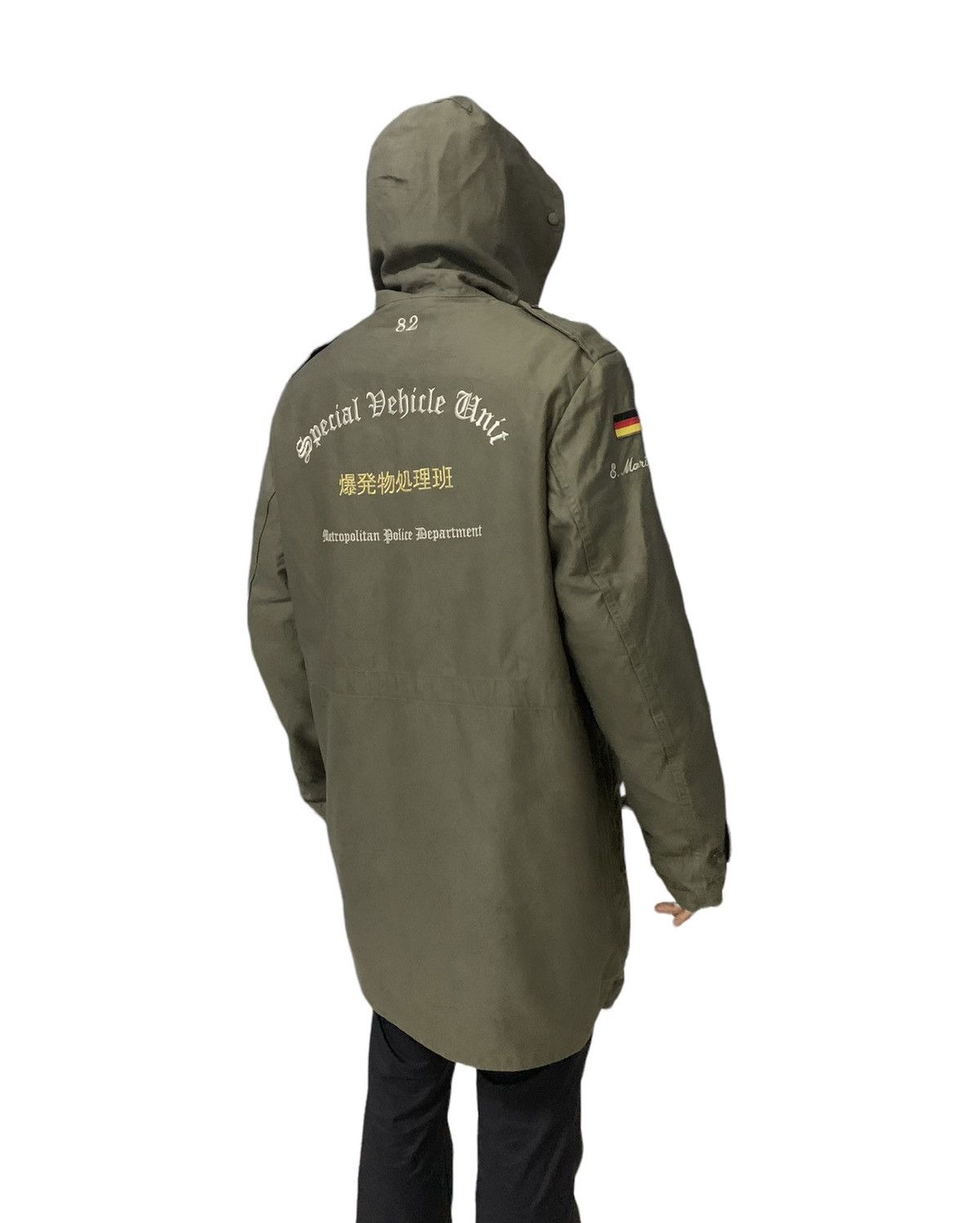 Vintage OG Vintage 80s Bomb Squad Special Unit Military Heavy Jacket Size US L / EU 52-54 / 3 - 17 Thumbnail
