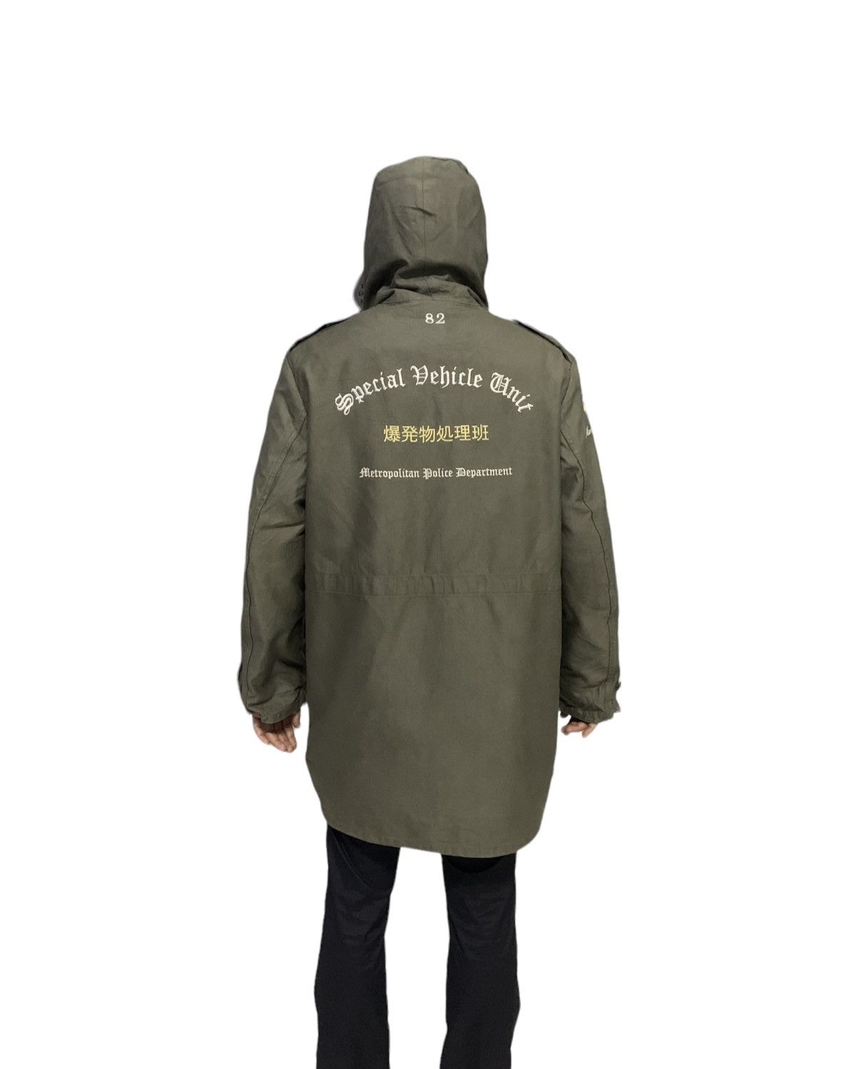 Vintage OG Vintage 80s Bomb Squad Special Unit Military Heavy Jacket Size US L / EU 52-54 / 3 - 16 Thumbnail