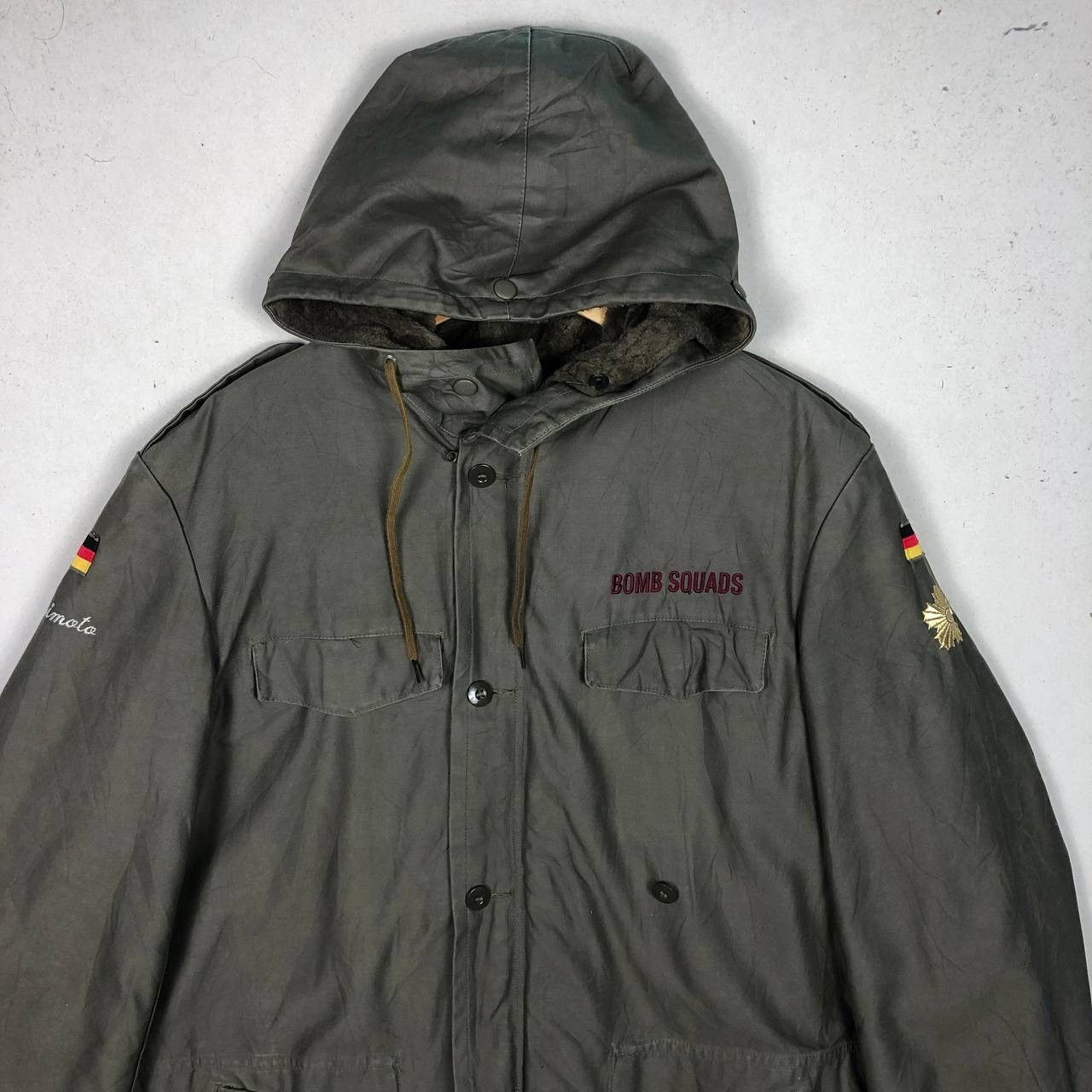 Vintage OG Vintage 80s Bomb Squad Special Unit Military Heavy Jacket Size US L / EU 52-54 / 3 - 5 Thumbnail