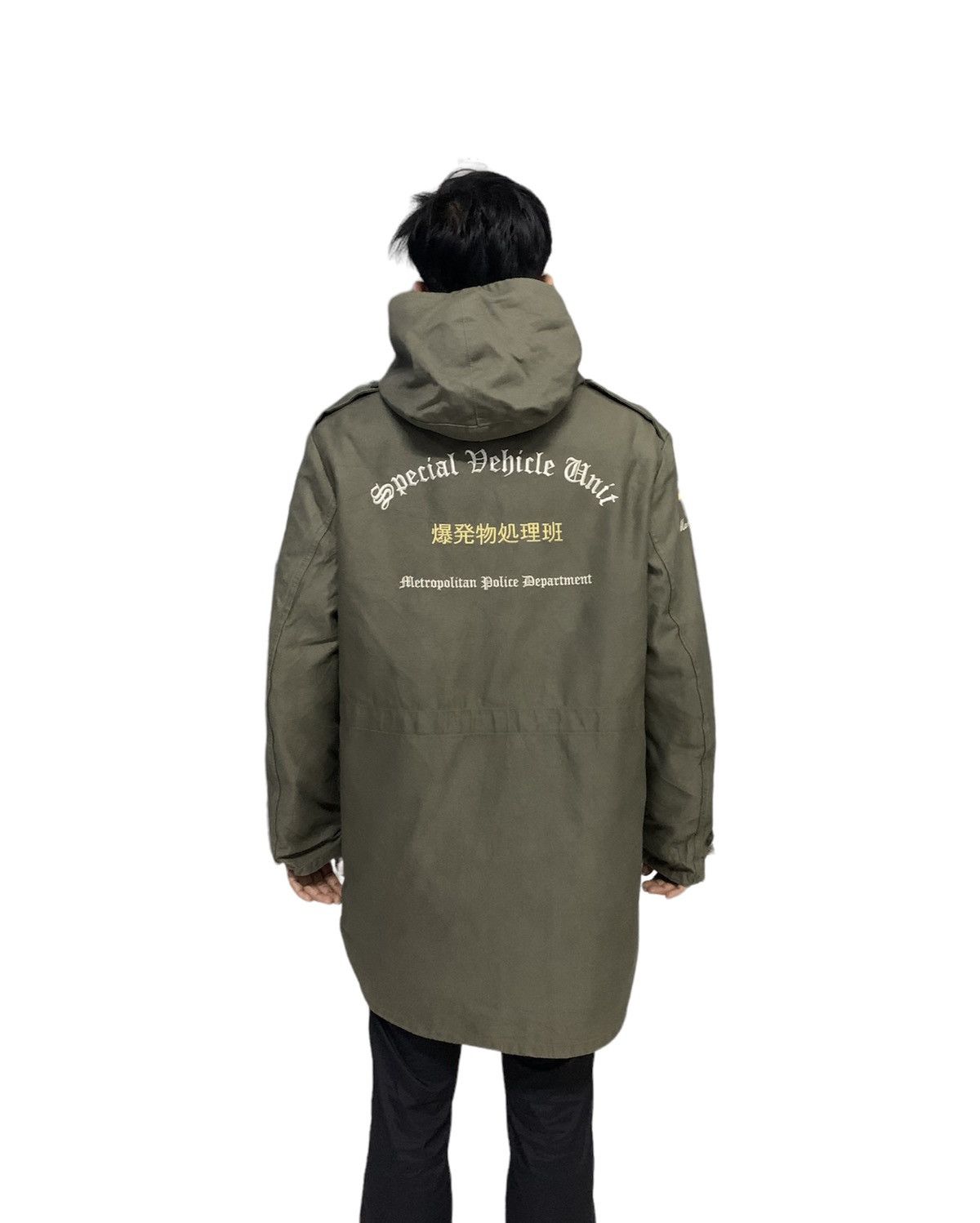 Vintage OG Vintage 80s Bomb Squad Special Unit Military Heavy Jacket Size US L / EU 52-54 / 3 - 18 Thumbnail