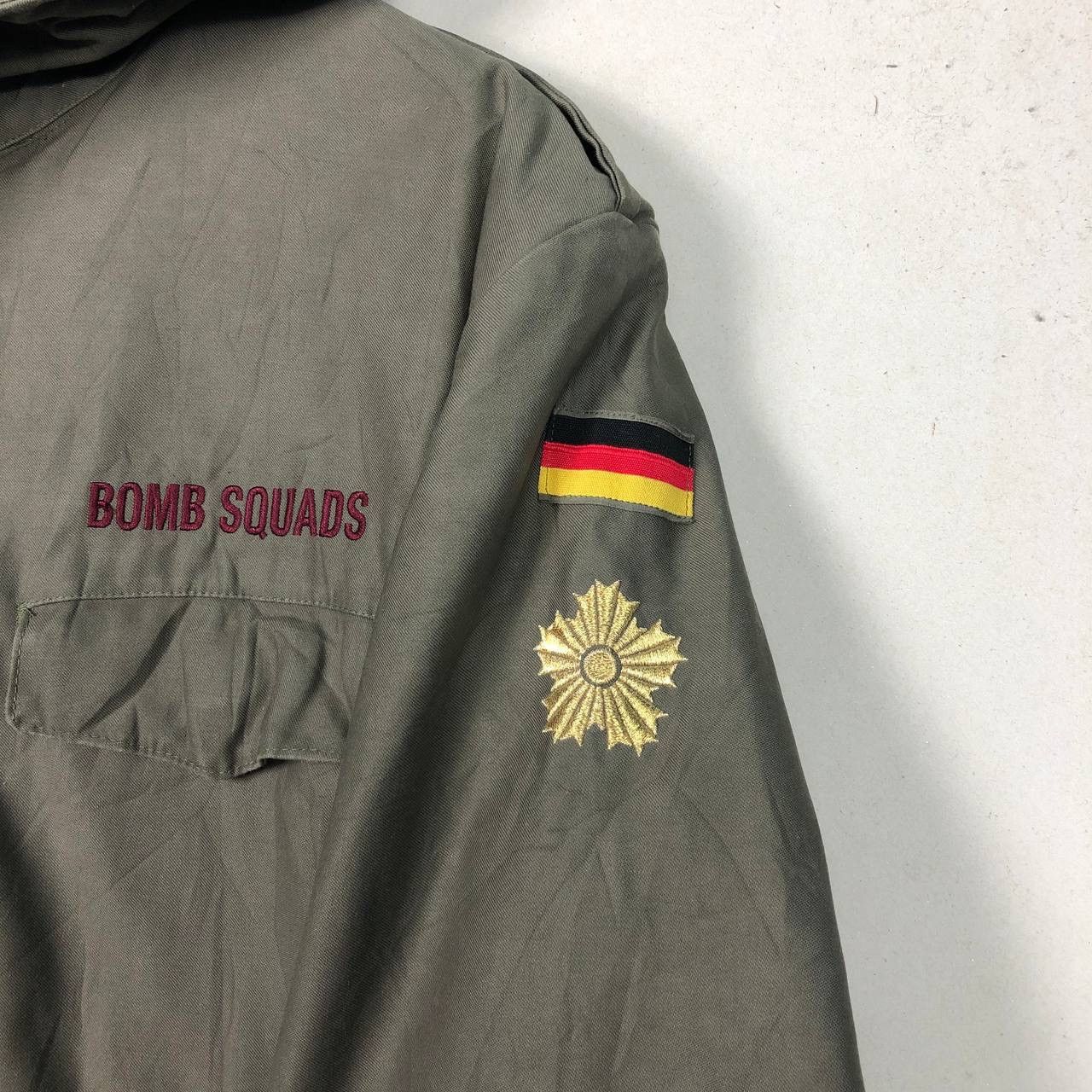 Vintage OG Vintage 80s Bomb Squad Special Unit Military Heavy Jacket Size US L / EU 52-54 / 3 - 6 Thumbnail