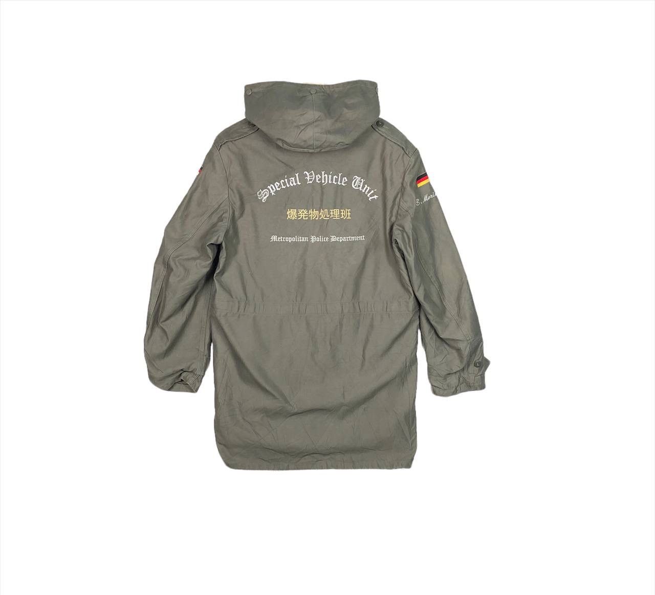 Vintage OG Vintage 80s Bomb Squad Special Unit Military Heavy Jacket Size US L / EU 52-54 / 3 - 1 Thumbnail