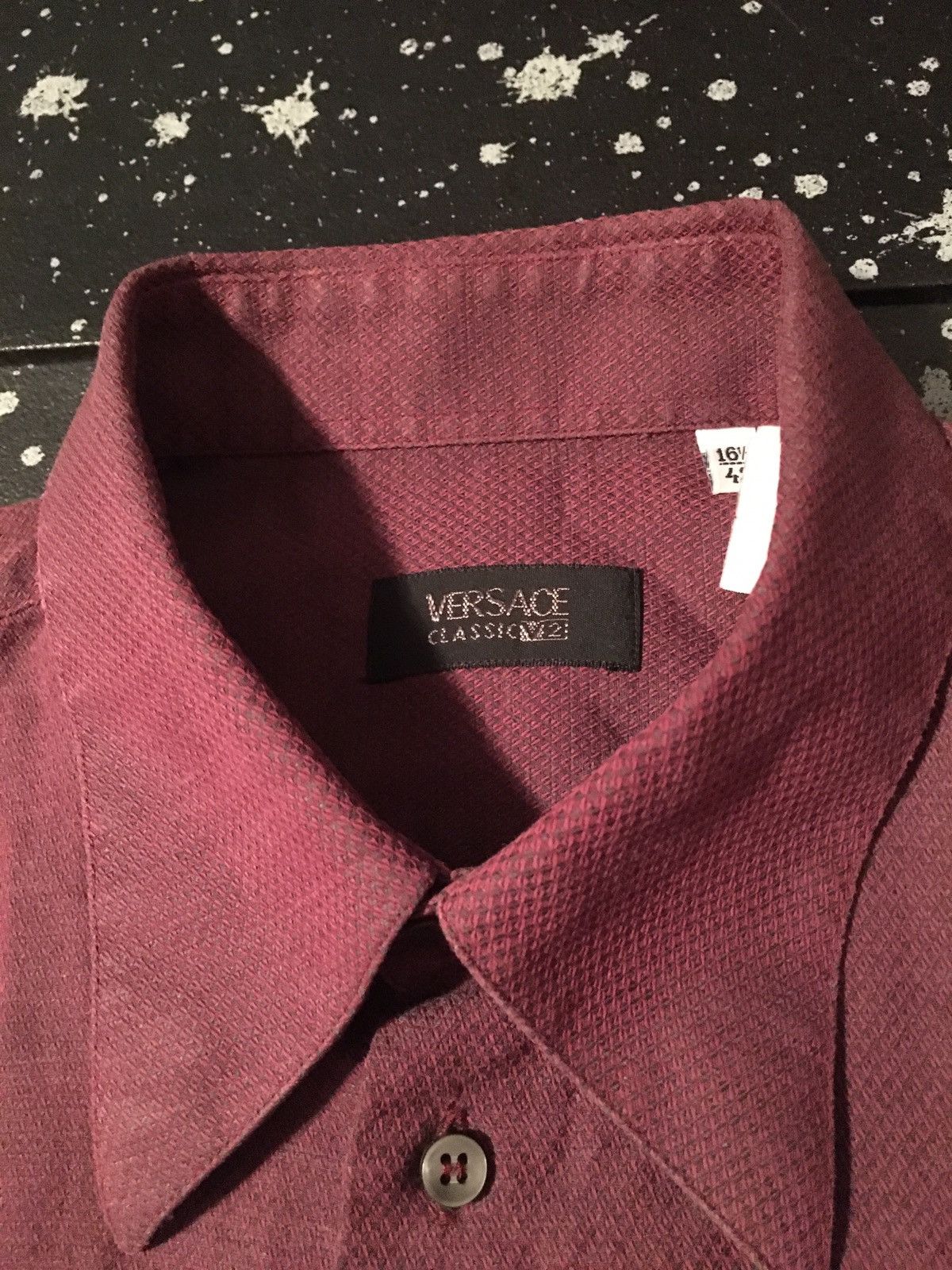 Versace × Vintage Versace V2 Long Sleeve Button Up Size US M / EU 48-50 / 2 - 3 Thumbnail