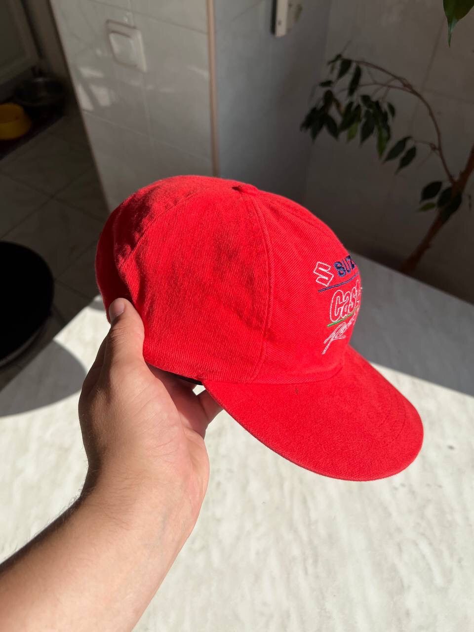 Lucky Brand Vintage 90s Suzuki Castrol Racing Team Cap Hat Size ONE SIZE - 5 Thumbnail