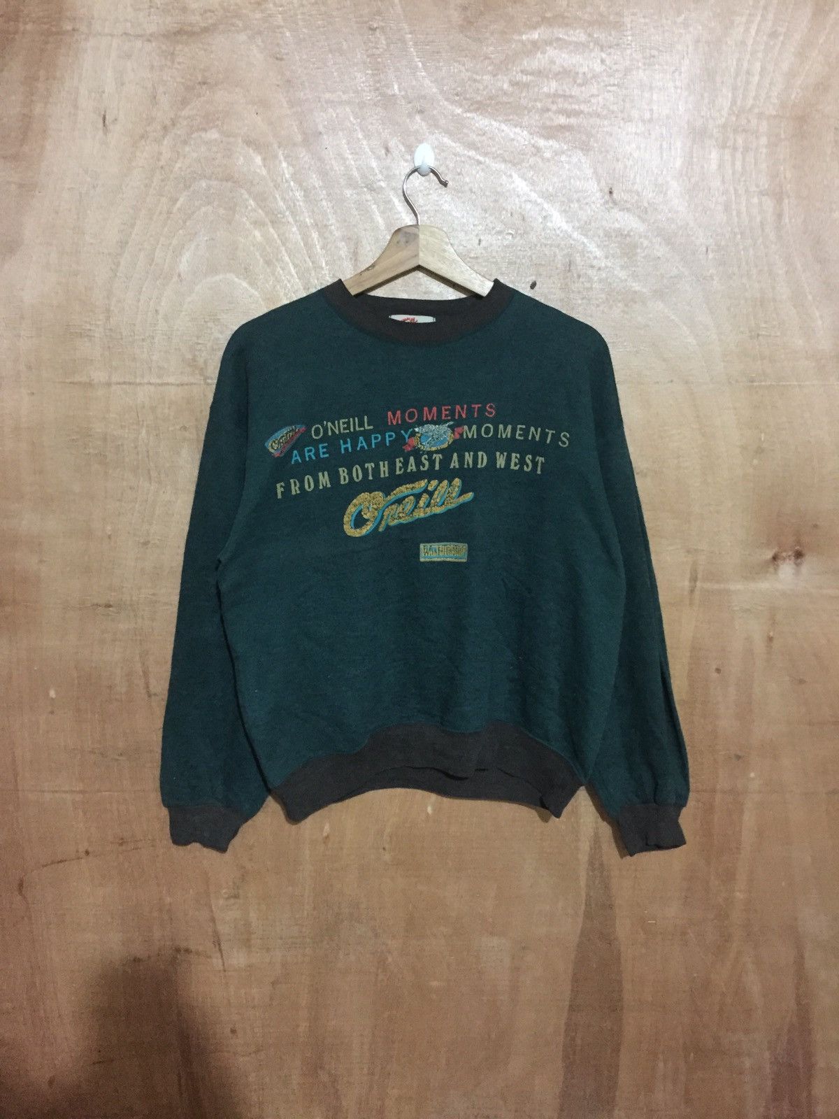 Japanese Brand × O'Neill Vintage Sweatshirt Oneill Long Sleeve Size US M / EU 48-50 / 2 - 1 Thumbnail
