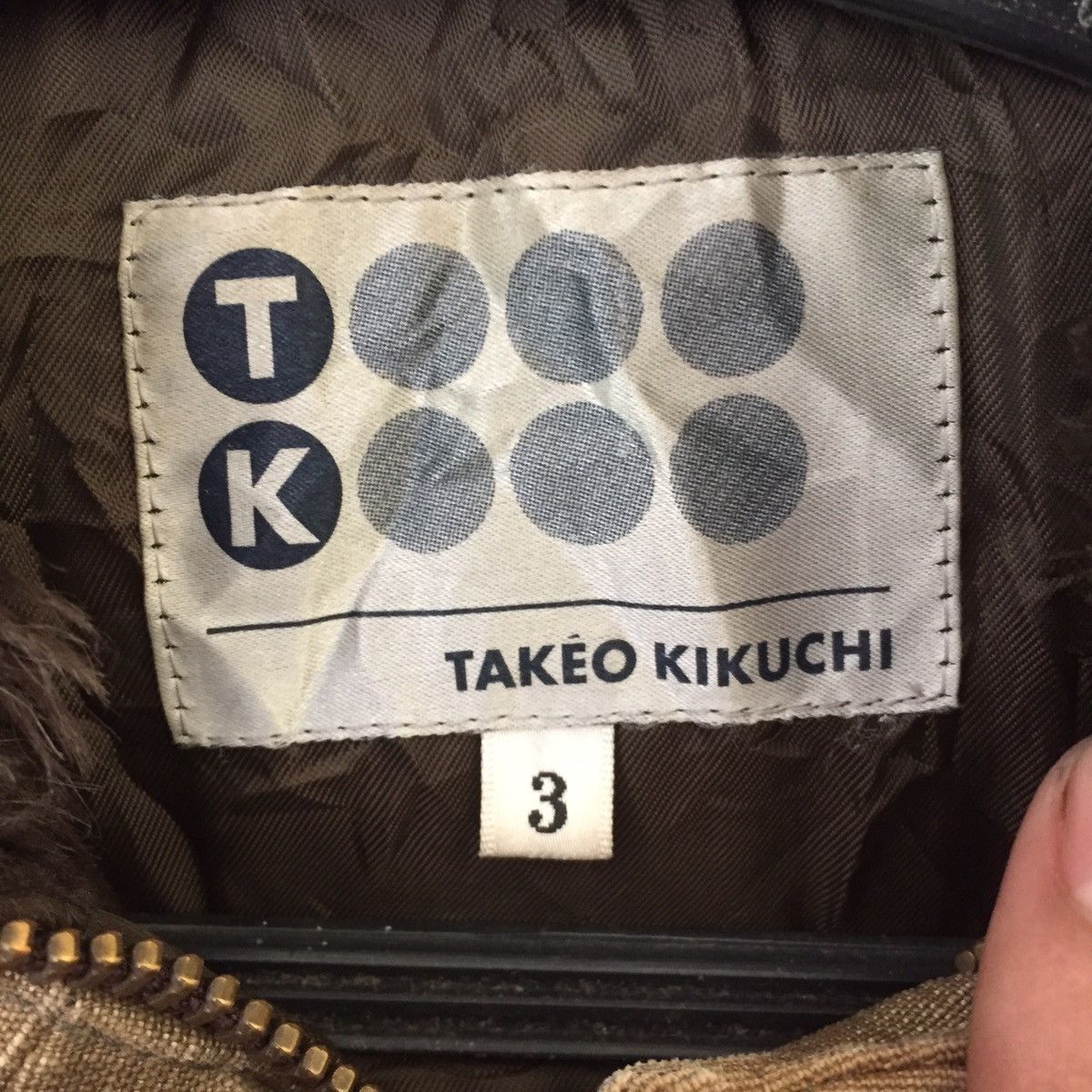 Japanese Brand Vintage Takeo Kukichi Jacket with Hoodie 90’s Size US S / EU 44-46 / 1 - 3 Thumbnail