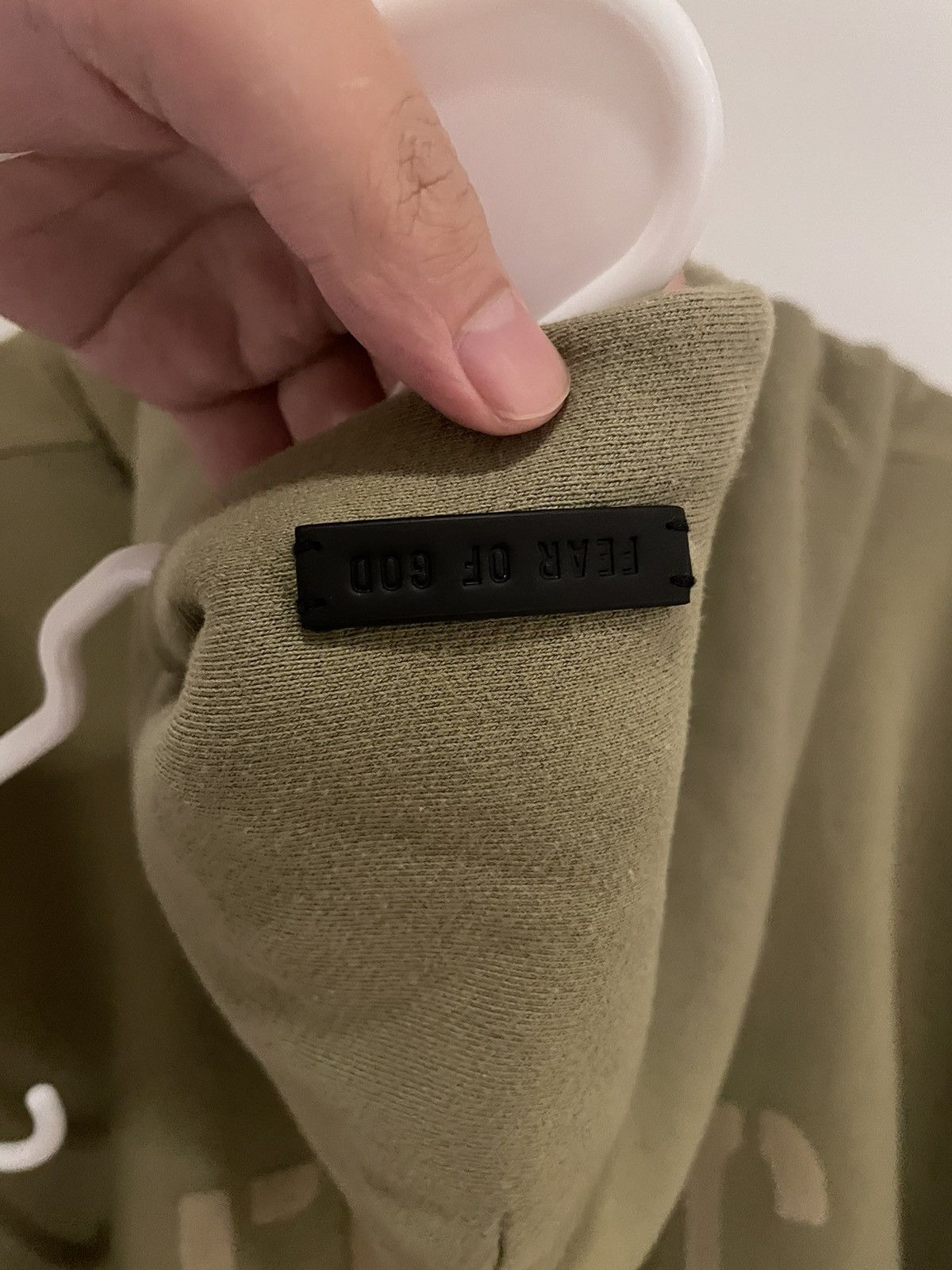 Fear of God Fear of god Green Faded Hoodie Size US XL / EU 56 / 4 - 3 Thumbnail