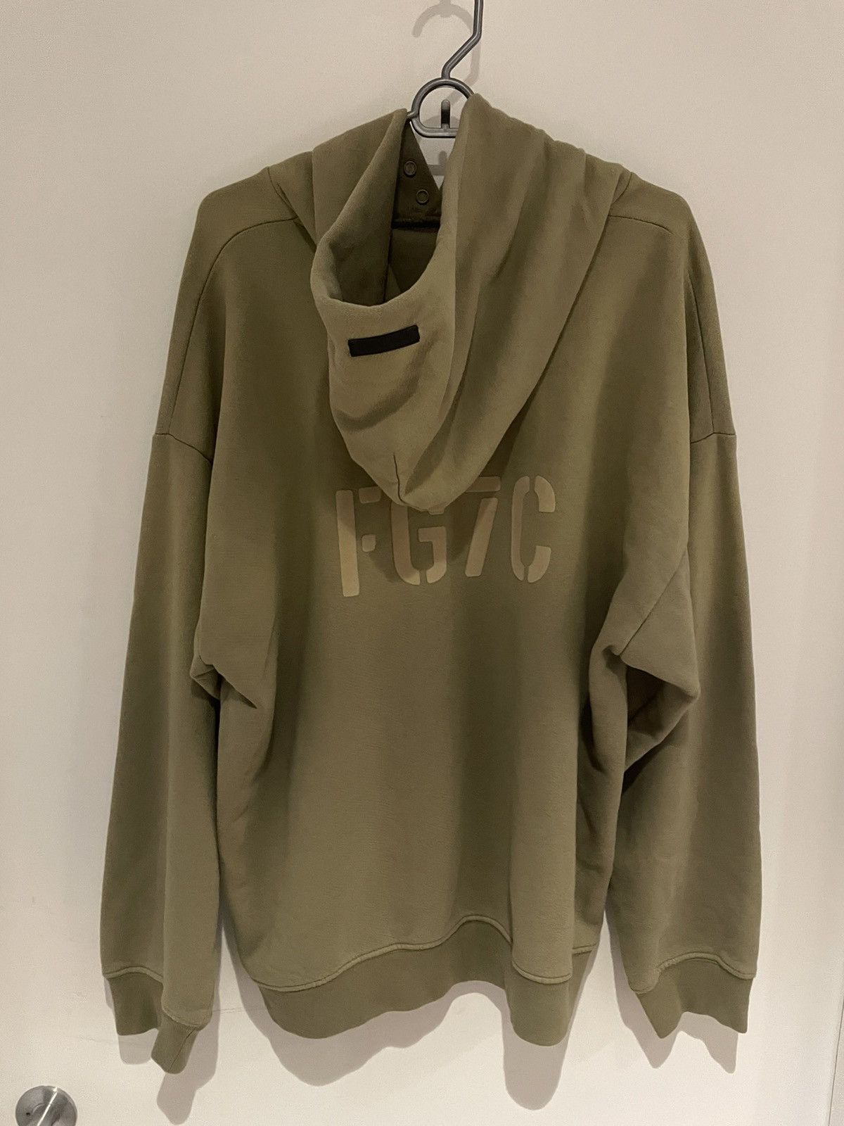 Fear of God Fear of god Green Faded Hoodie Size US XL / EU 56 / 4 - 2 Thumbnail