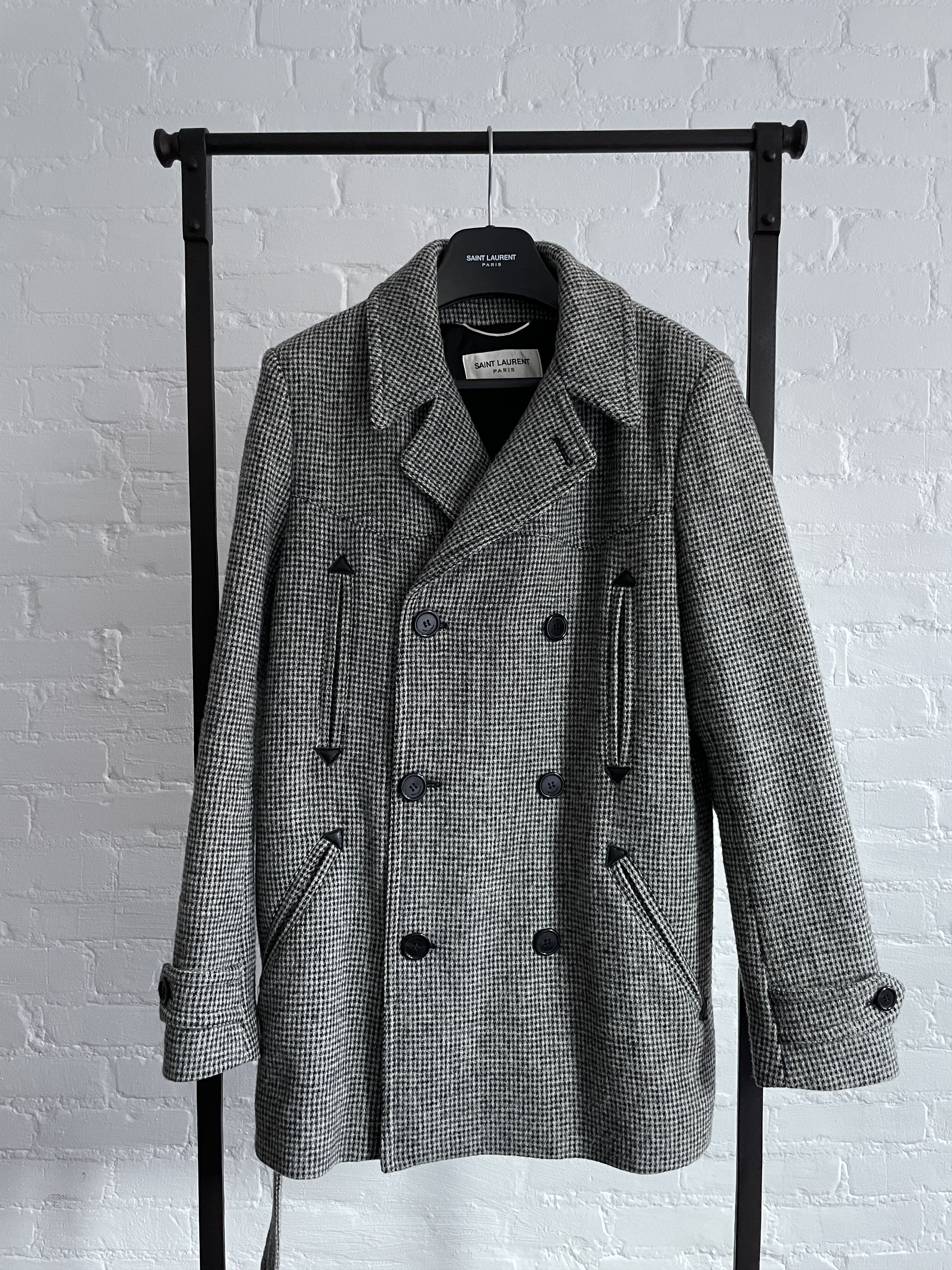 Saint Laurent Paris 2014 Saint Laurent Hedi Slimane Winter Jacket Size US M / EU 48-50 / 2 - 4 Thumbnail
