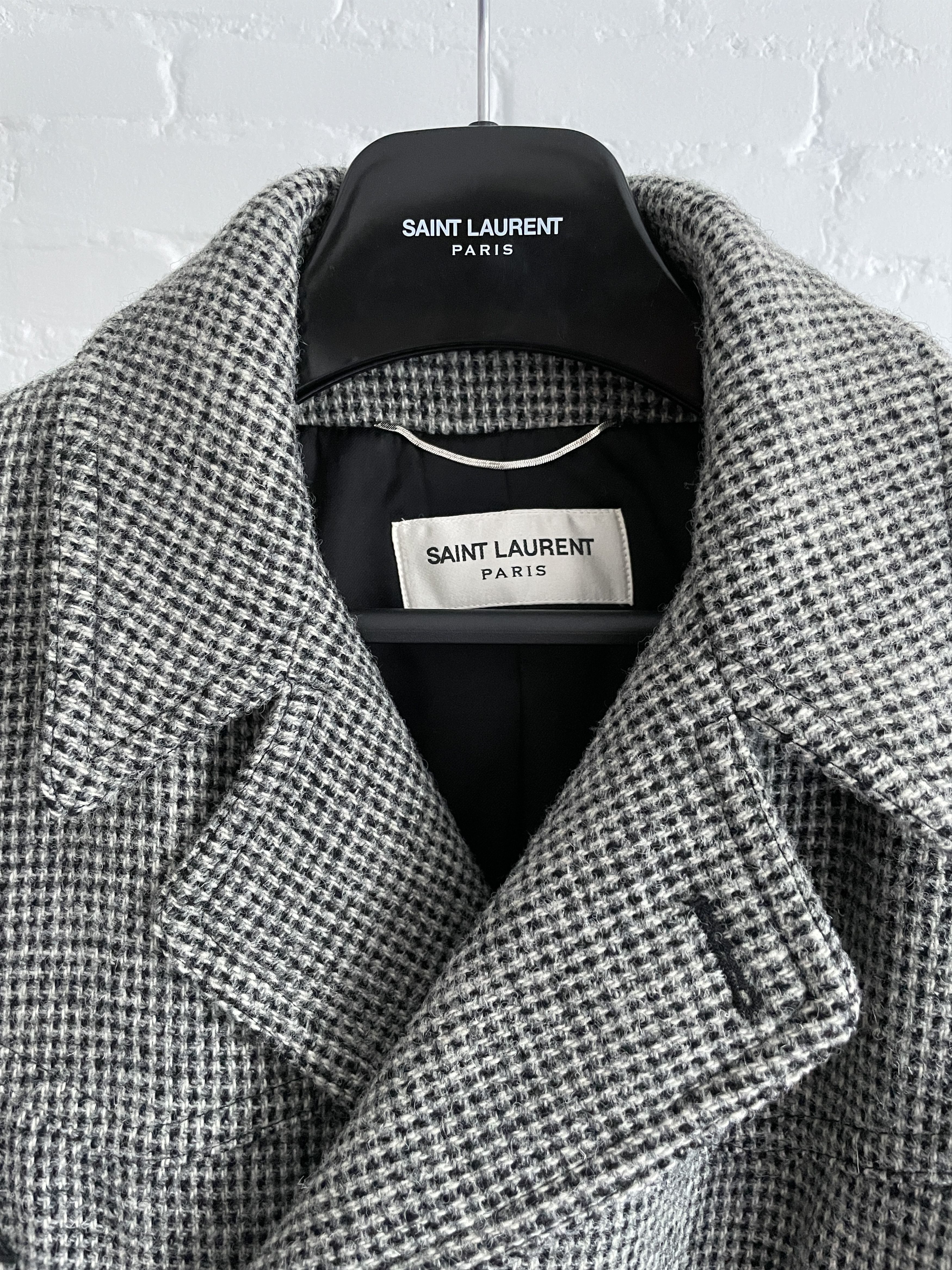 Saint Laurent Paris 2014 Saint Laurent Hedi Slimane Winter Jacket Size US M / EU 48-50 / 2 - 2 Thumbnail