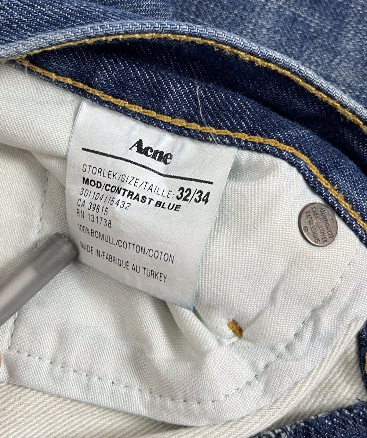 Acne Studios Acne Studios Men’s Pants Size W32 L34 Size US 32 / EU 48 - 9 Thumbnail