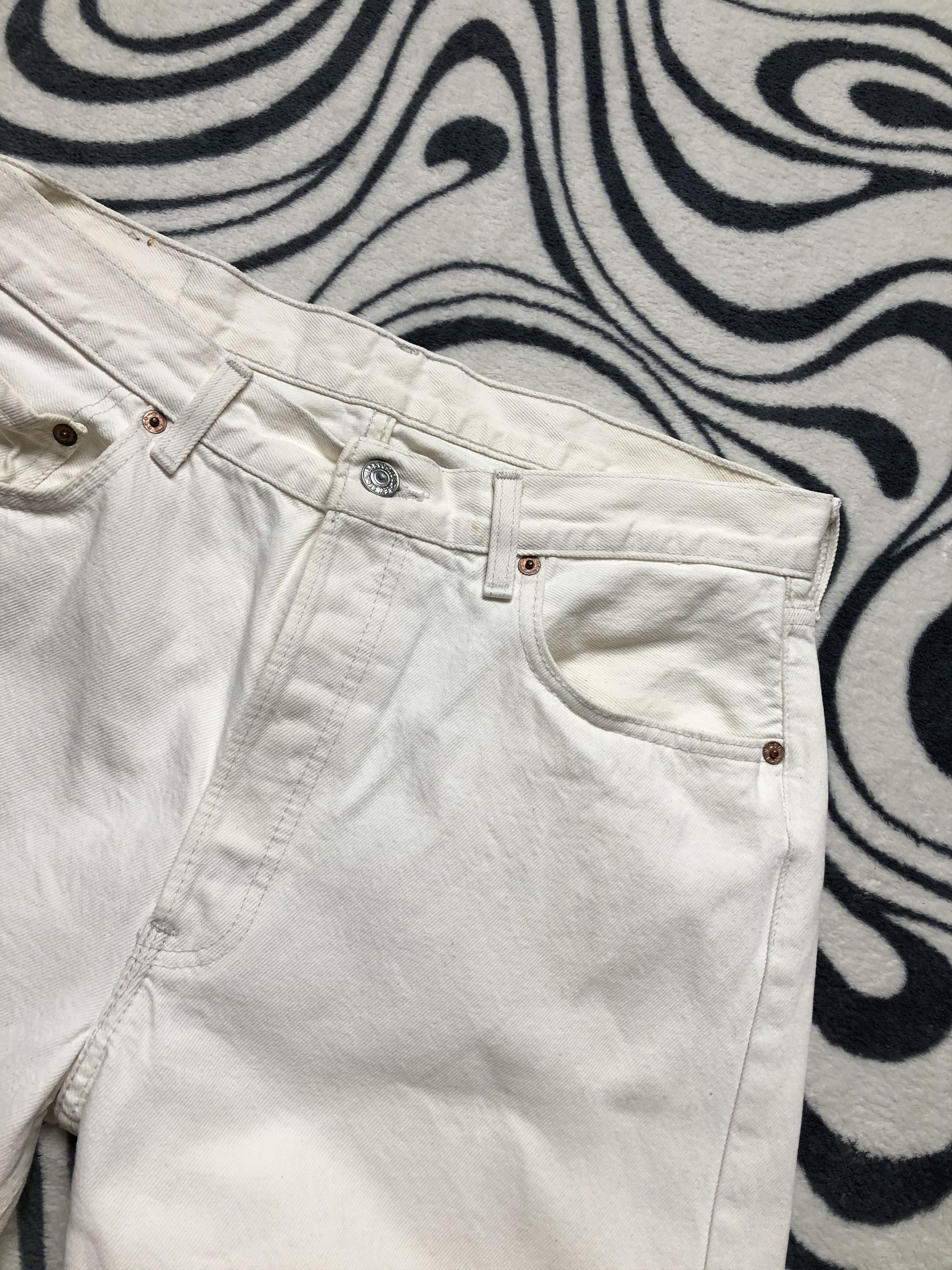Levi's Levis 501 Vintage Mens Denim Pants Made in France Size US 34 / EU 50 - 5 Thumbnail