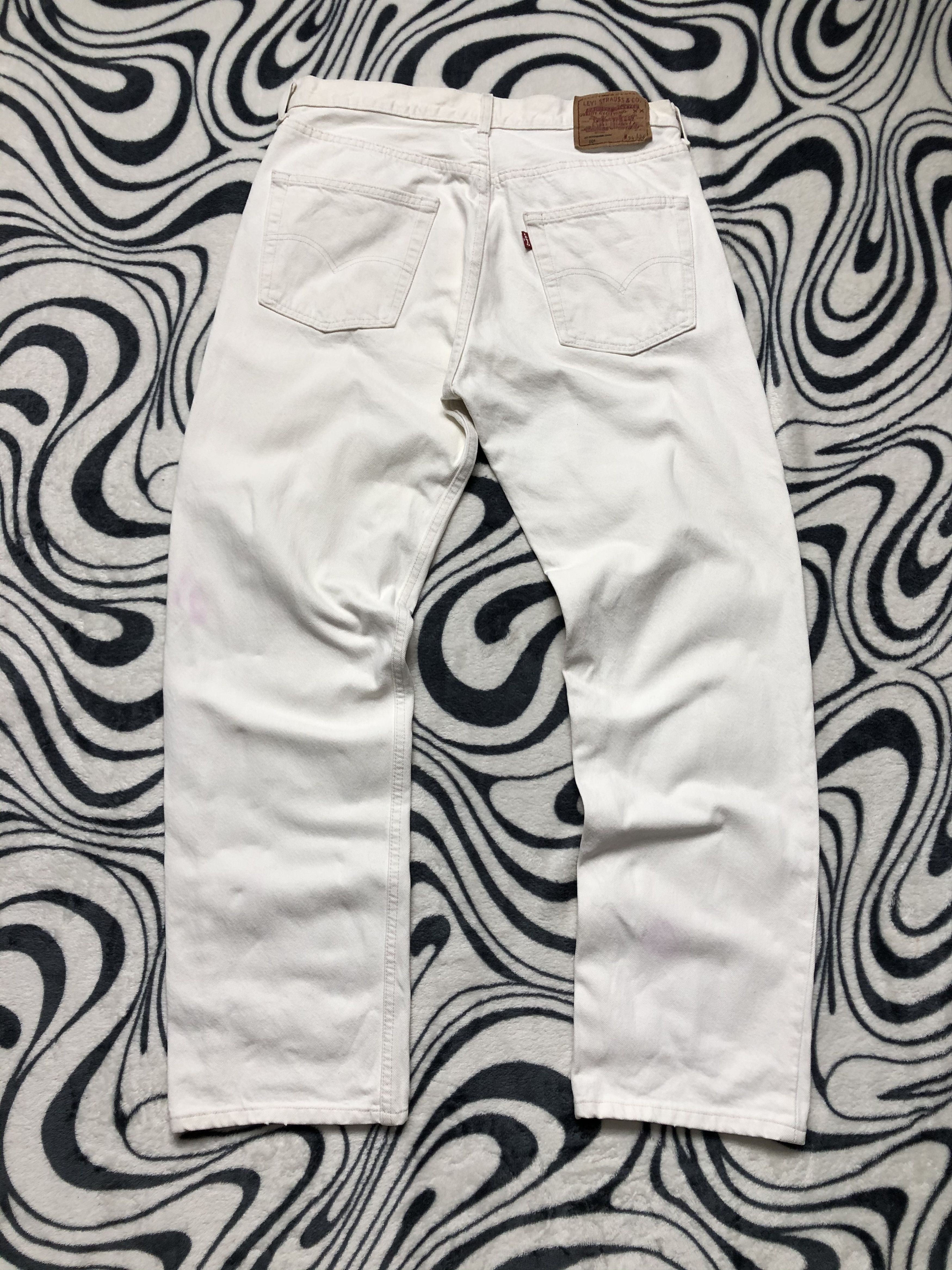 Levi's Levis 501 Vintage Mens Denim Pants Made in France Size US 34 / EU 50 - 1 Thumbnail