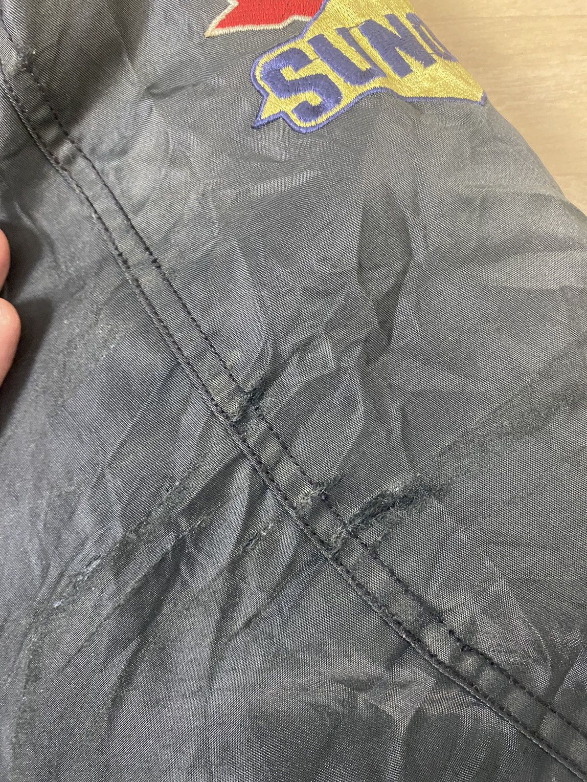Vintage Yellow Corn BRP Sledge Hammer Racing Bomber jacket Size US L / EU 52-54 / 3 - 7 Thumbnail