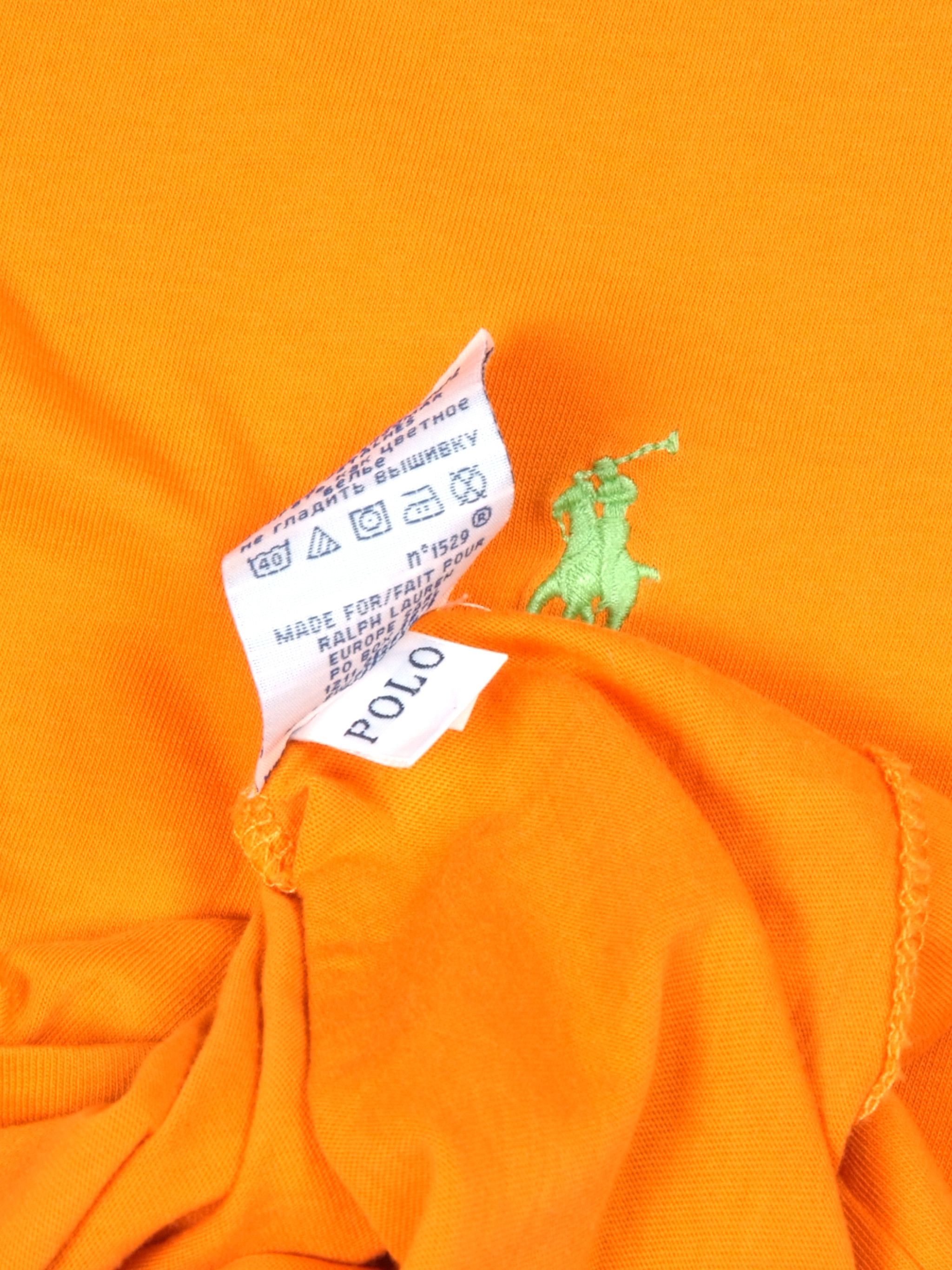 Polo Ralph Lauren Polo Ralph Lauren Orange T-shirt (M) Size US M / EU 48-50 / 2 - 4 Thumbnail