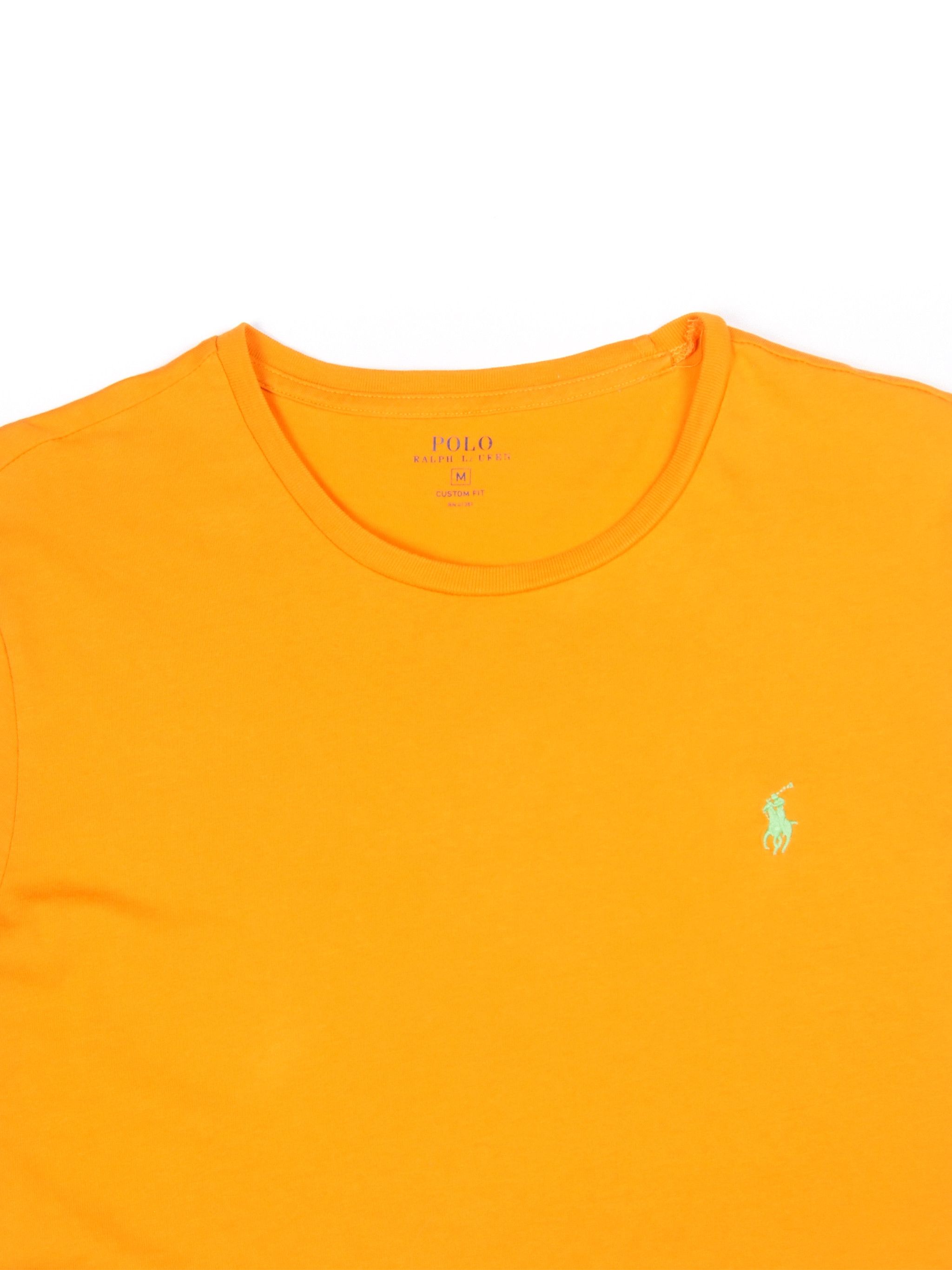 Polo Ralph Lauren Polo Ralph Lauren Orange T-shirt (M) Size US M / EU 48-50 / 2 - 2 Thumbnail