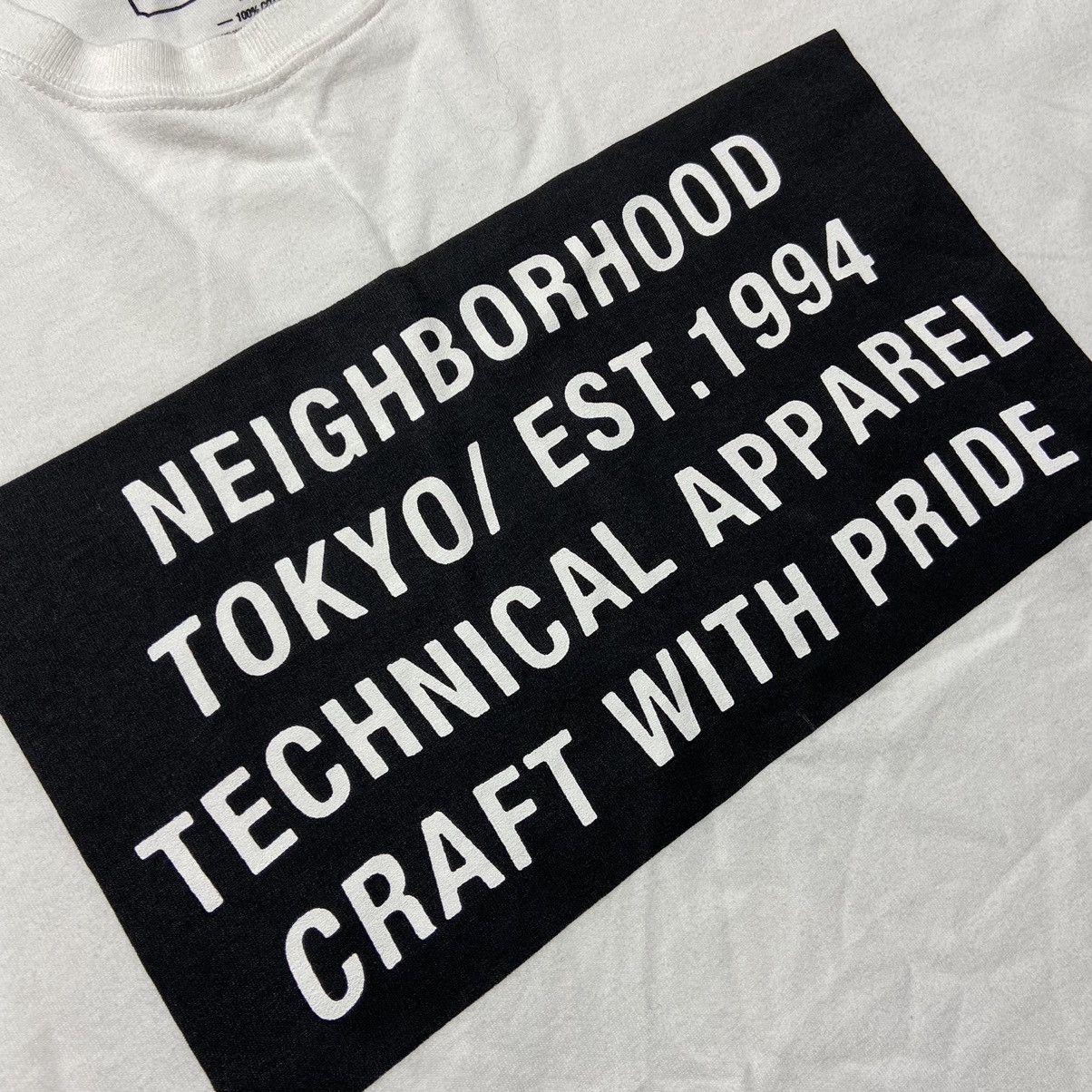 Japanese Brand × Neighborhood Neighborhood Box Logo T-Shirt Size US XL / EU 56 / 4 - 3 Thumbnail