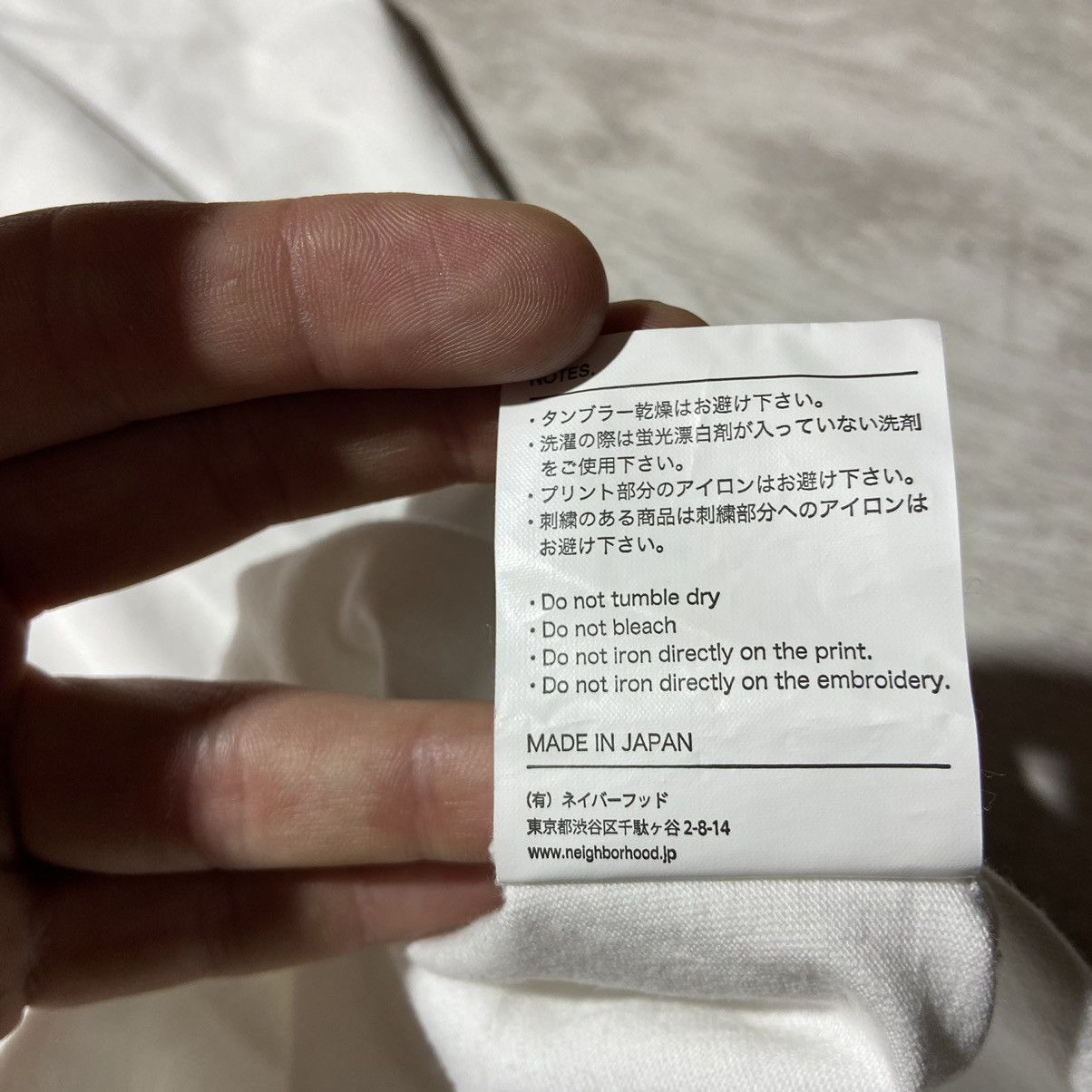 Japanese Brand × Neighborhood Neighborhood Box Logo T-Shirt Size US XL / EU 56 / 4 - 6 Thumbnail