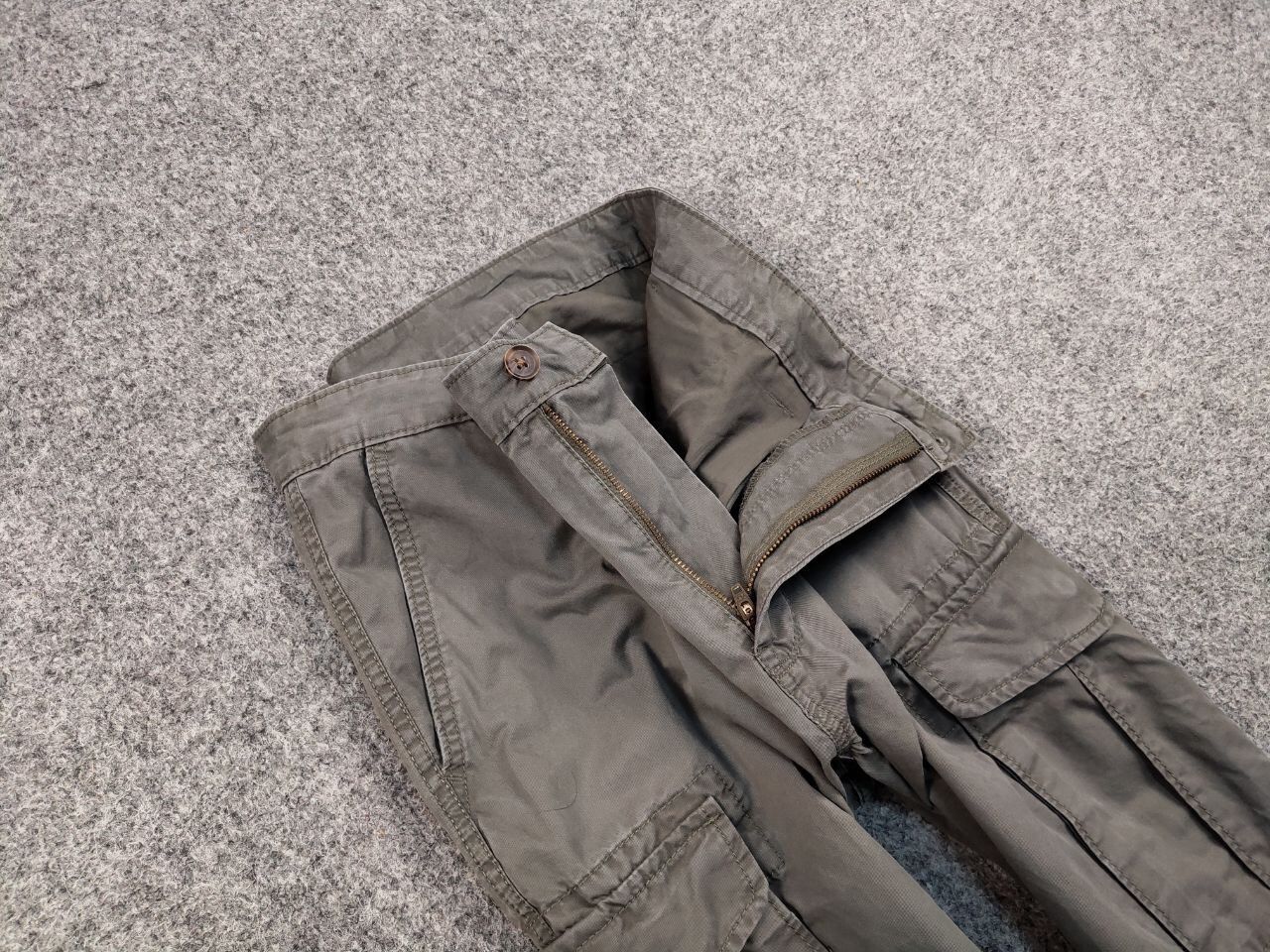 Japanese Brand Vintage 90's Cargo Pants Travis Scott Japan Zip Pocket Size US 36 / EU 52 - 12 Thumbnail