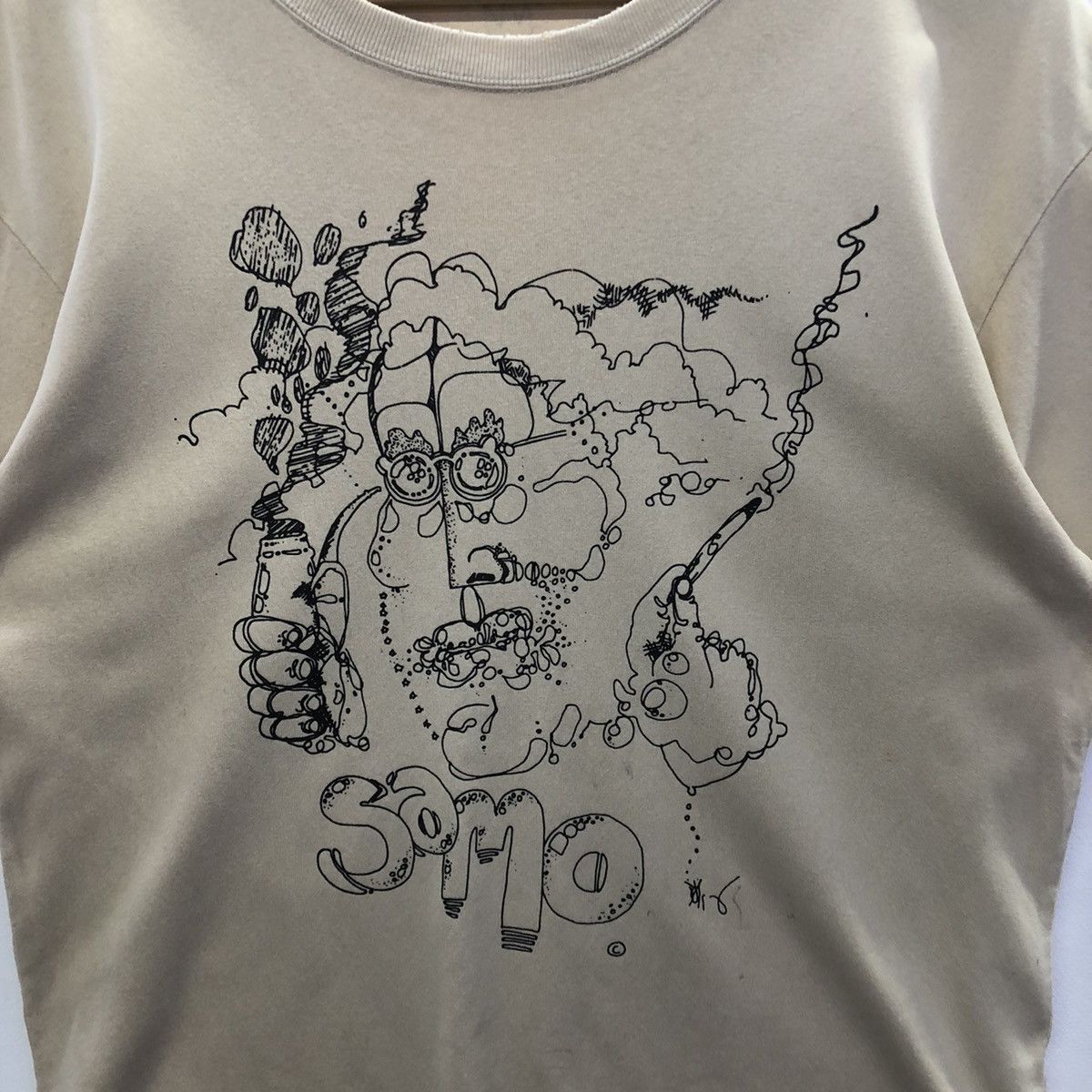 Uniqlo Vintage Uniqlo Art Jean Mitchel Basquiat Grafiti Tshirt Size US L / EU 52-54 / 3 - 3 Thumbnail