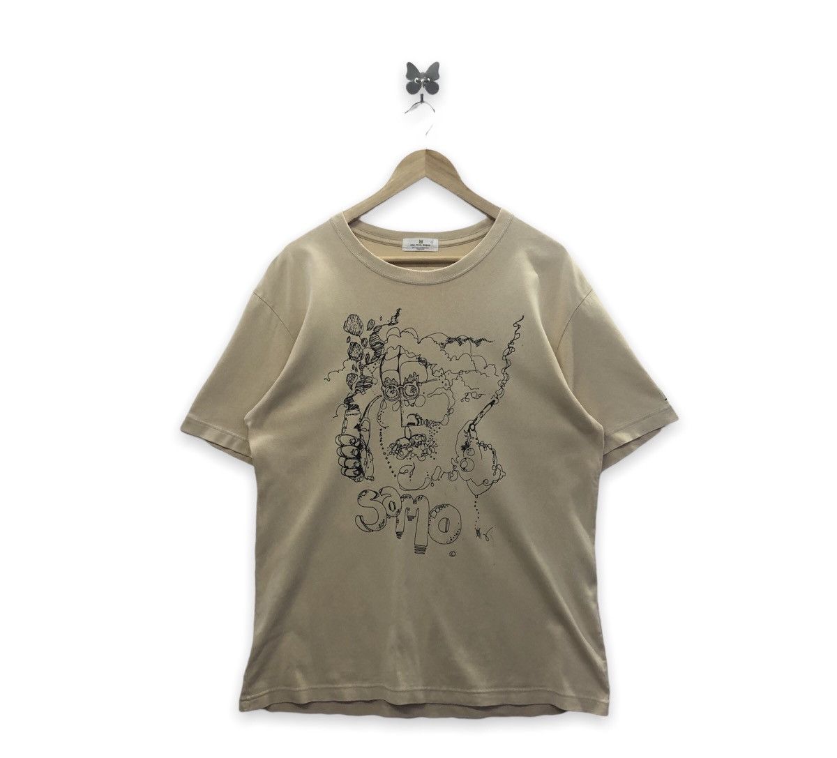 Uniqlo Vintage Uniqlo Art Jean Mitchel Basquiat Grafiti Tshirt Size US L / EU 52-54 / 3 - 1 Thumbnail